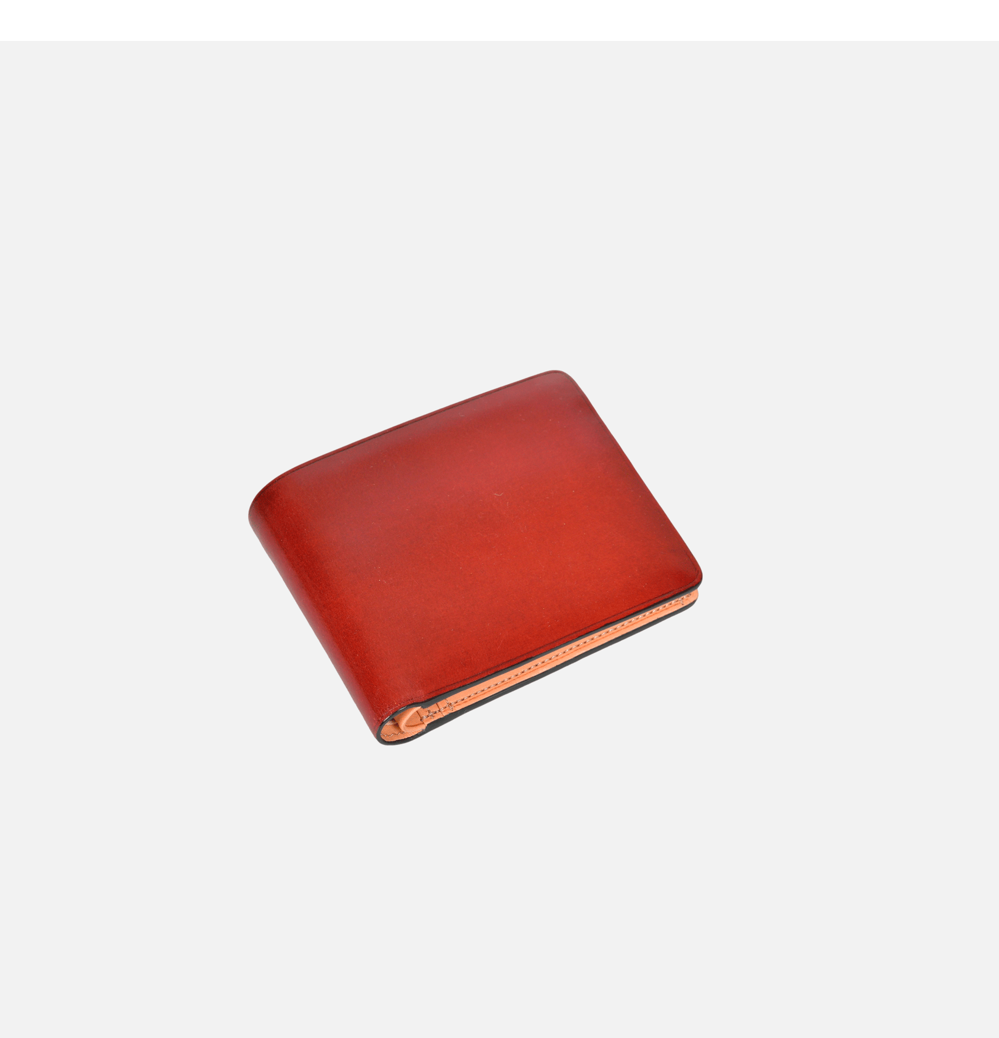 Il bussetto Portefeuille Bi-Fold Bordo