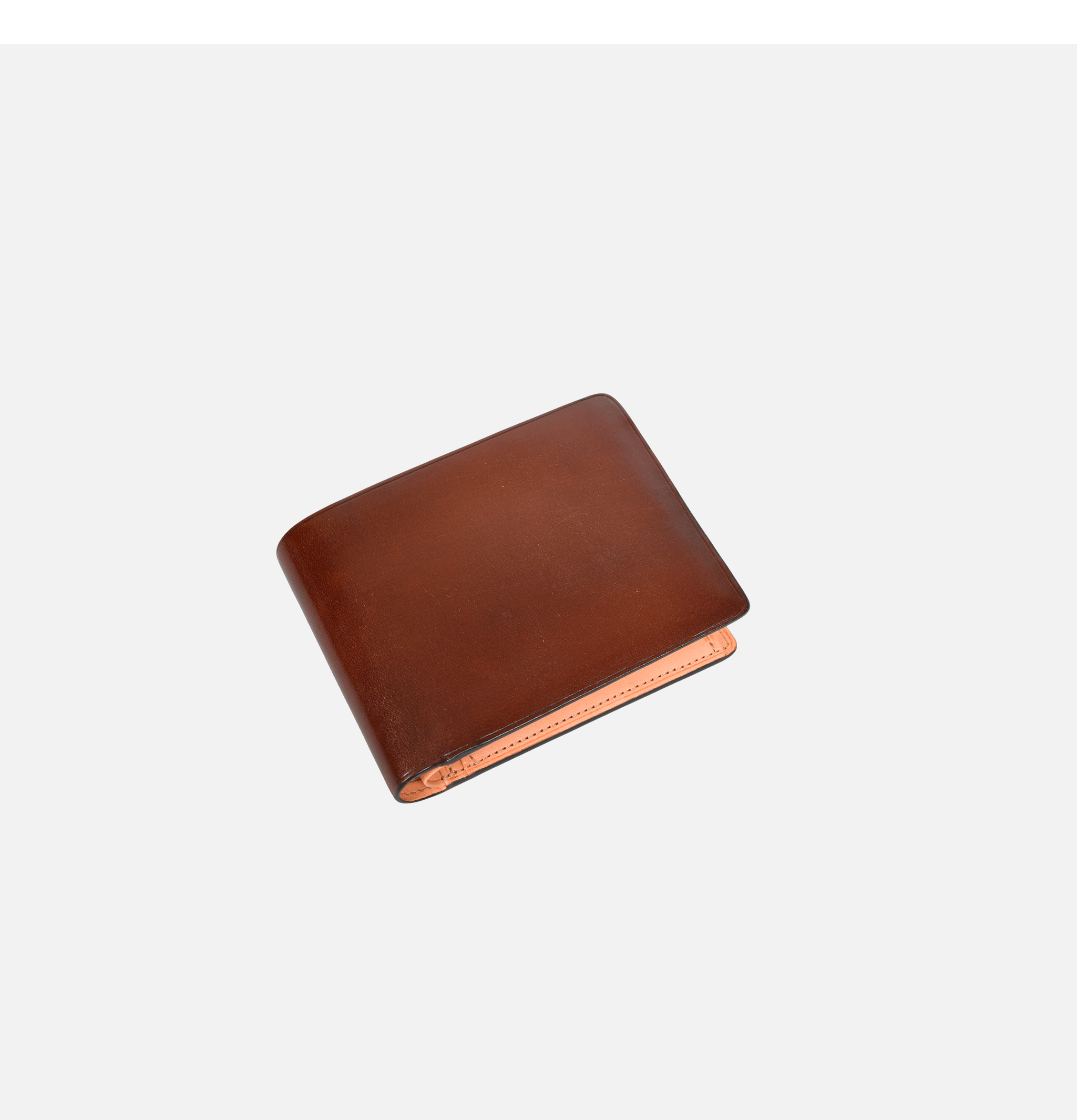 Il bussetto Portefeuille Bi-Fold Marron foncé