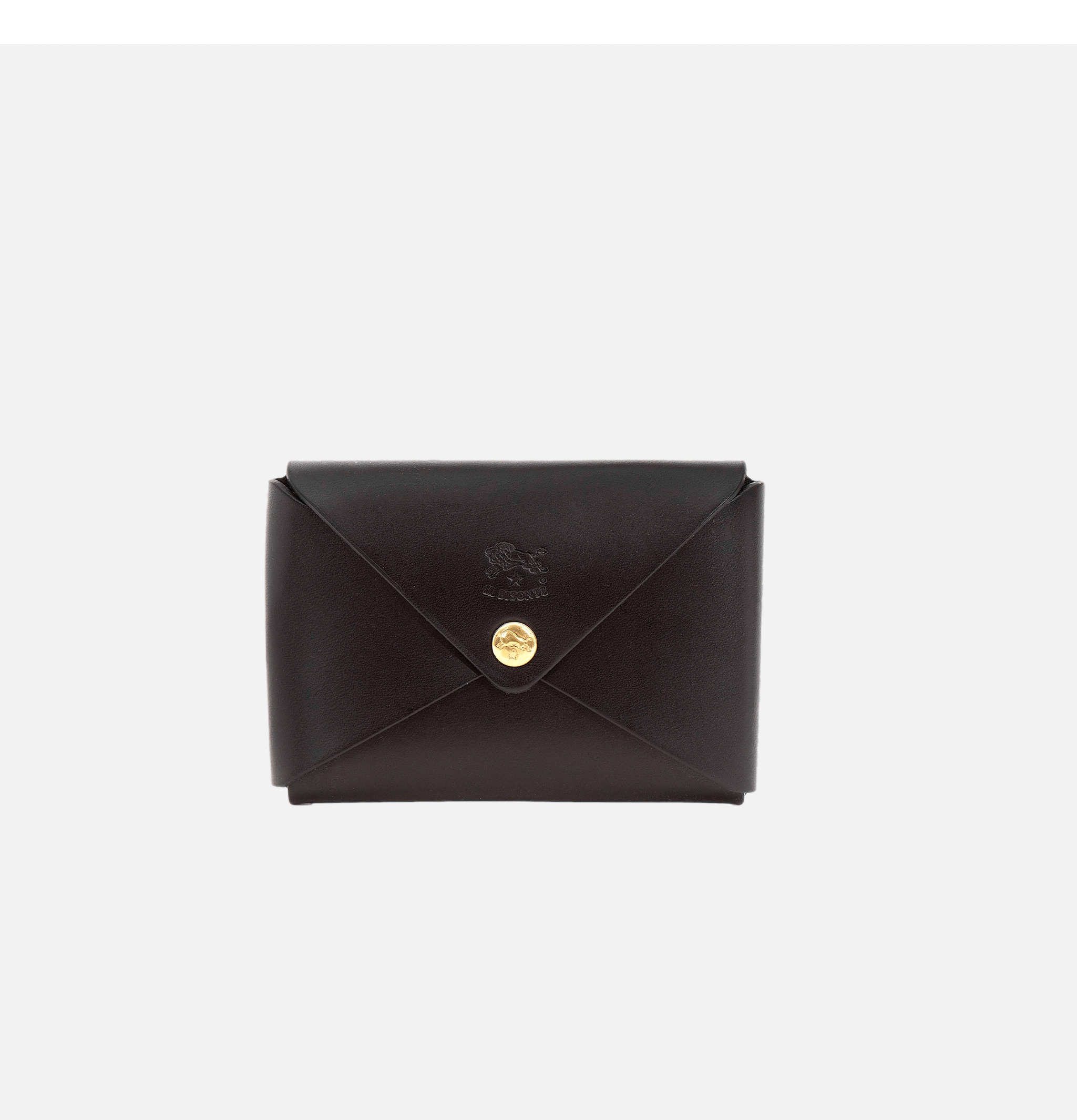 Il Bisonte Sovana Honey card case Black