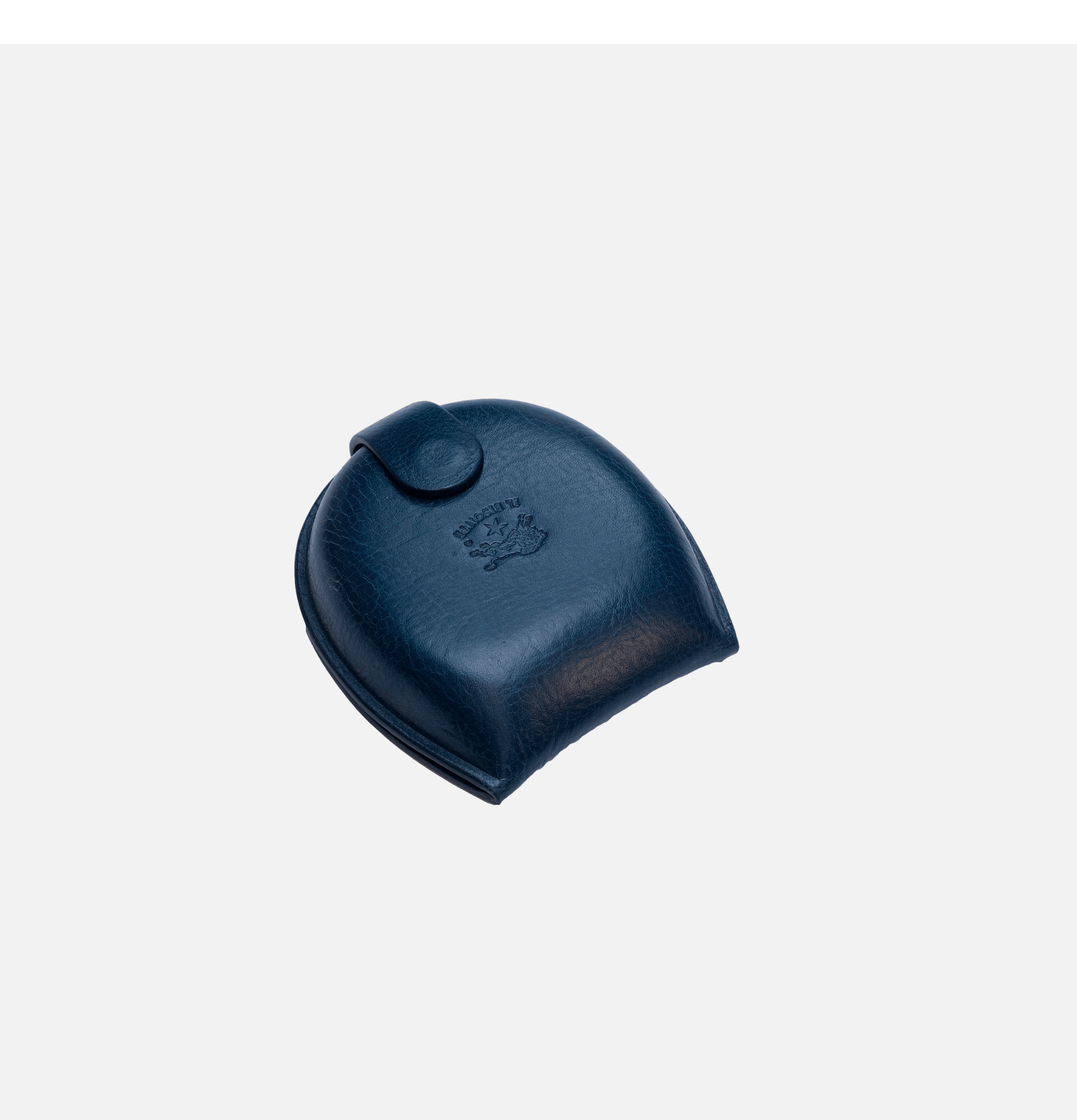 Il Bisonte Coin Purse Blue