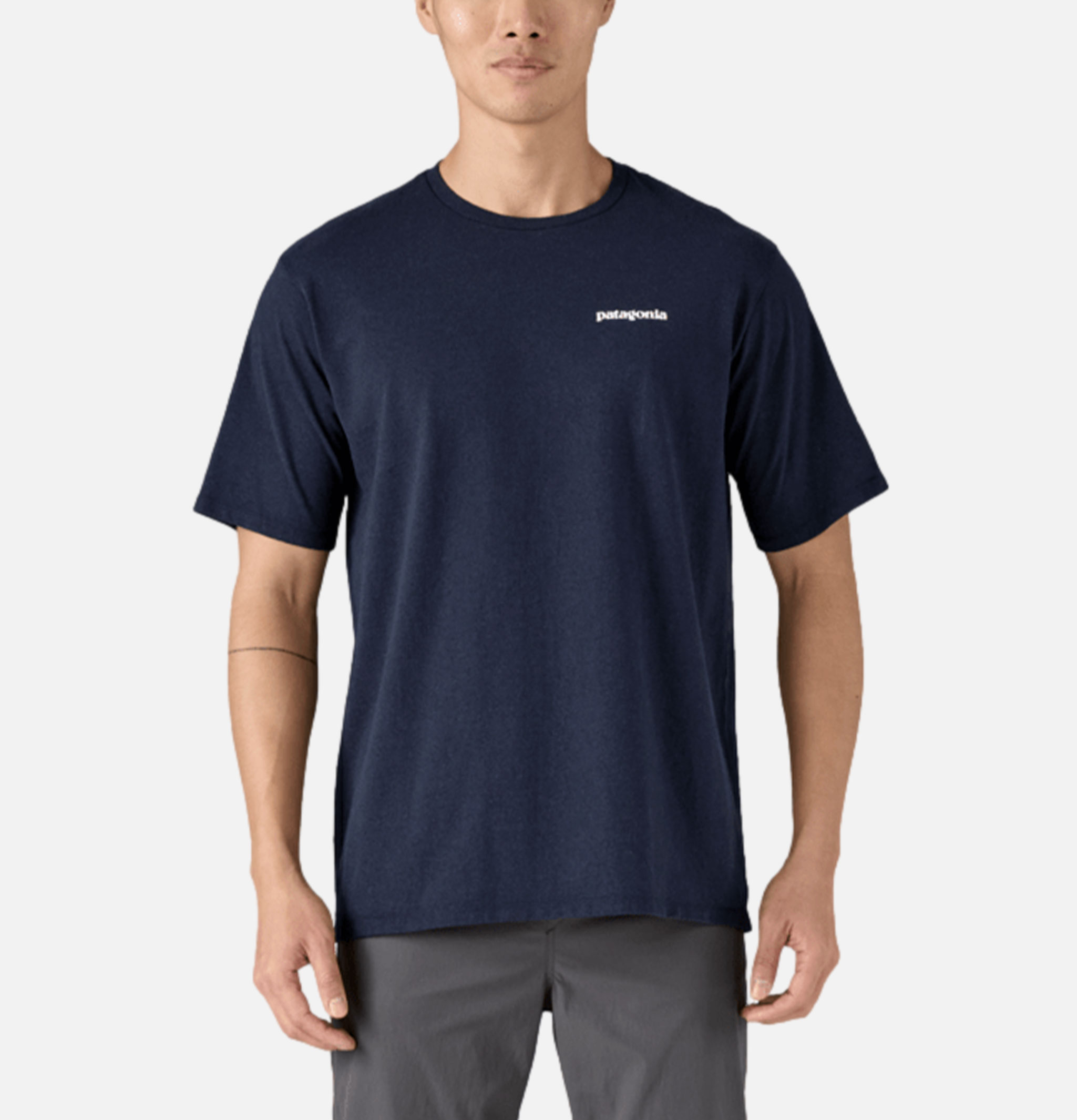 Patagonia T-Shirt P6 Logo New Navy