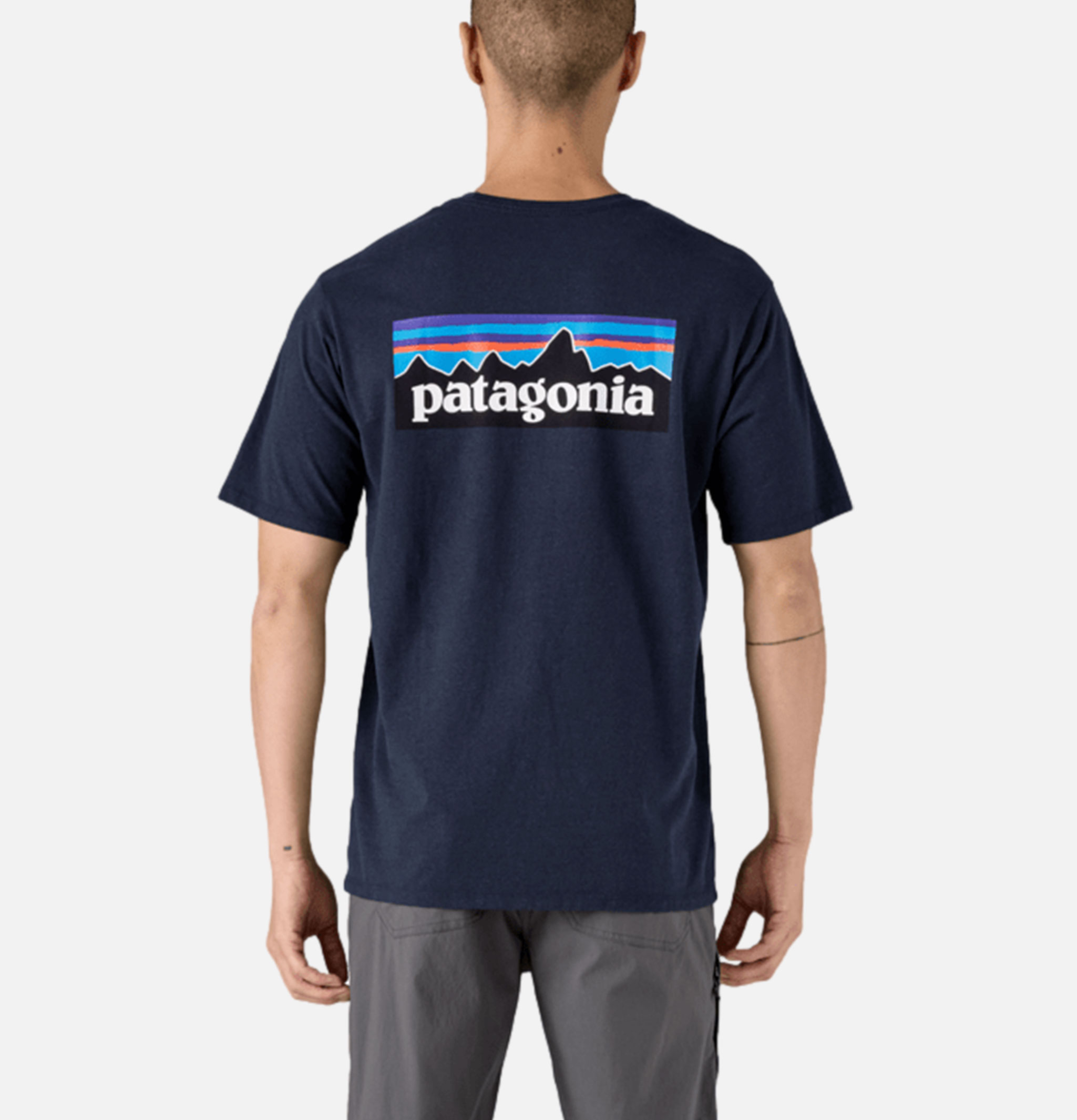 Patagonia T-Shirt P6 Logo New Navy