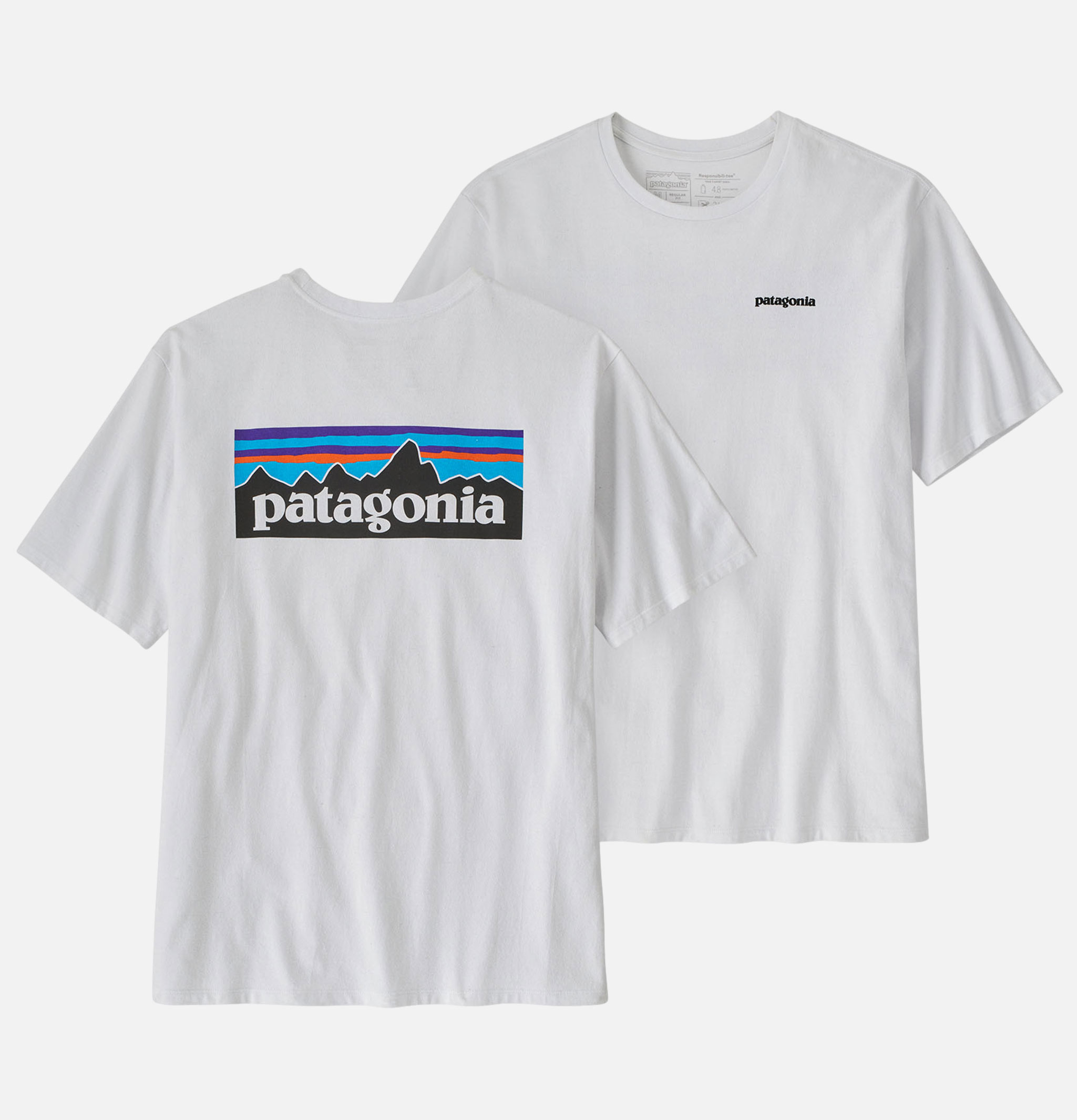 Patagonia T-Shirt P6 Logo White