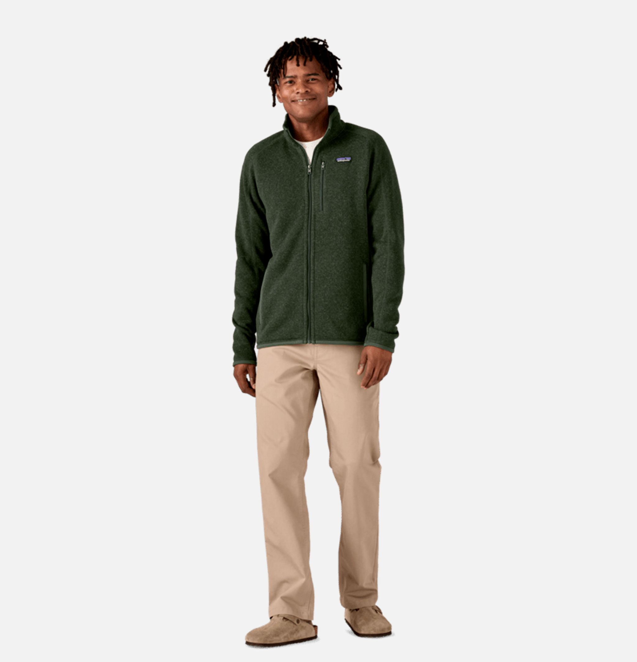 Patagonia Better Sweater Fleece Burnished Torrey Pine Green