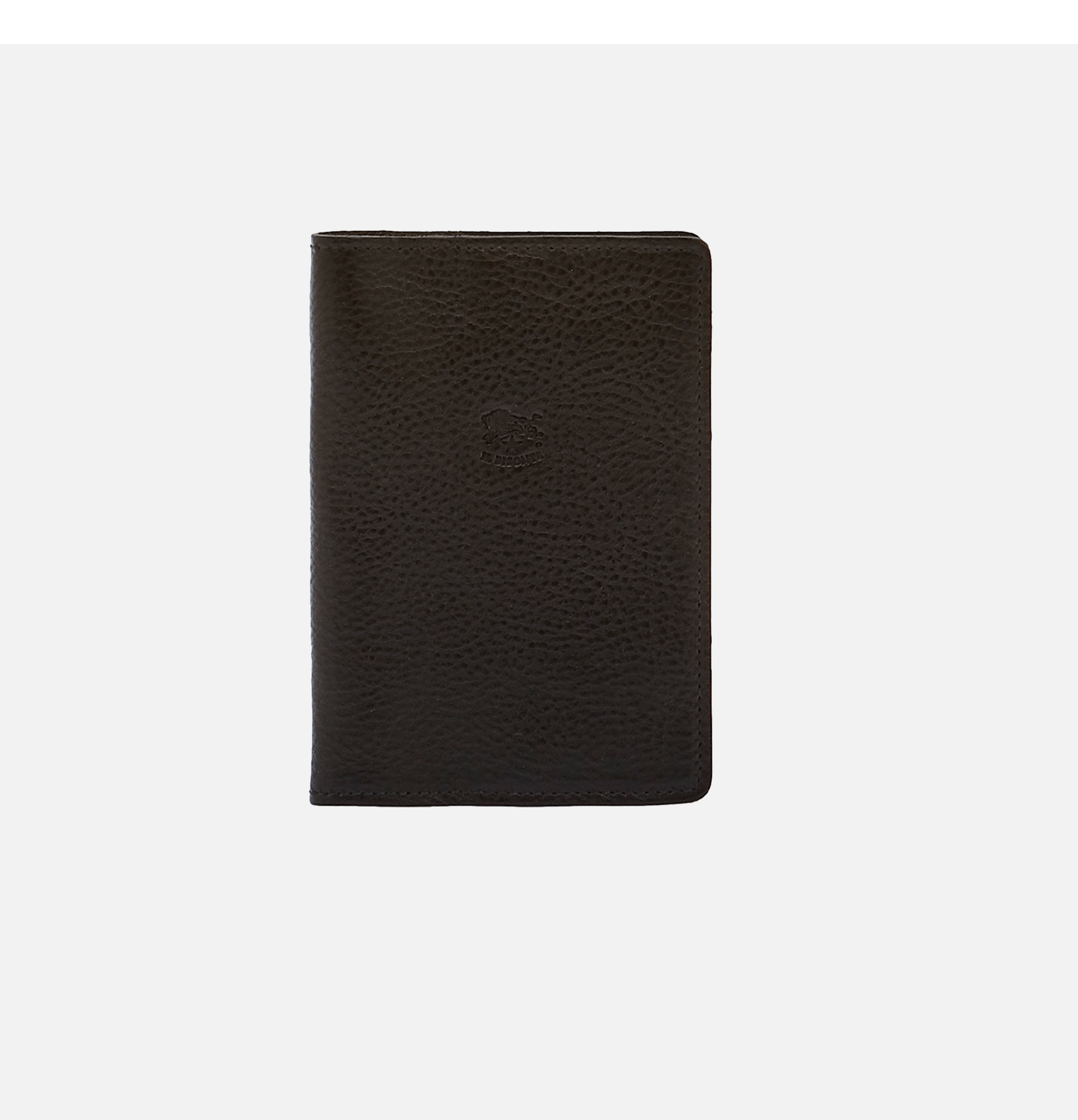 Il Bisonte cowhide leather passport holder