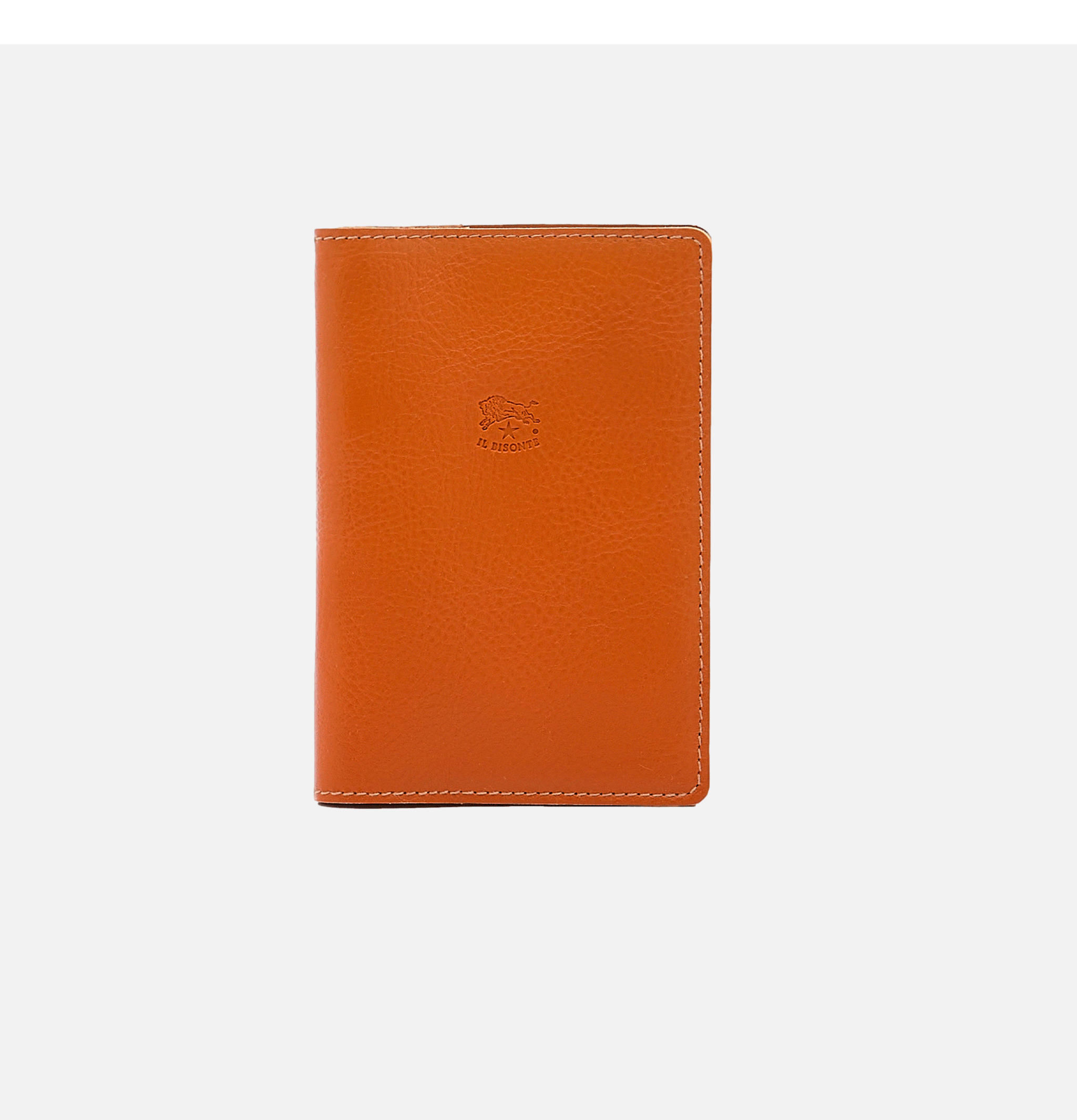 Il Bisonte cowhide leather passport holder