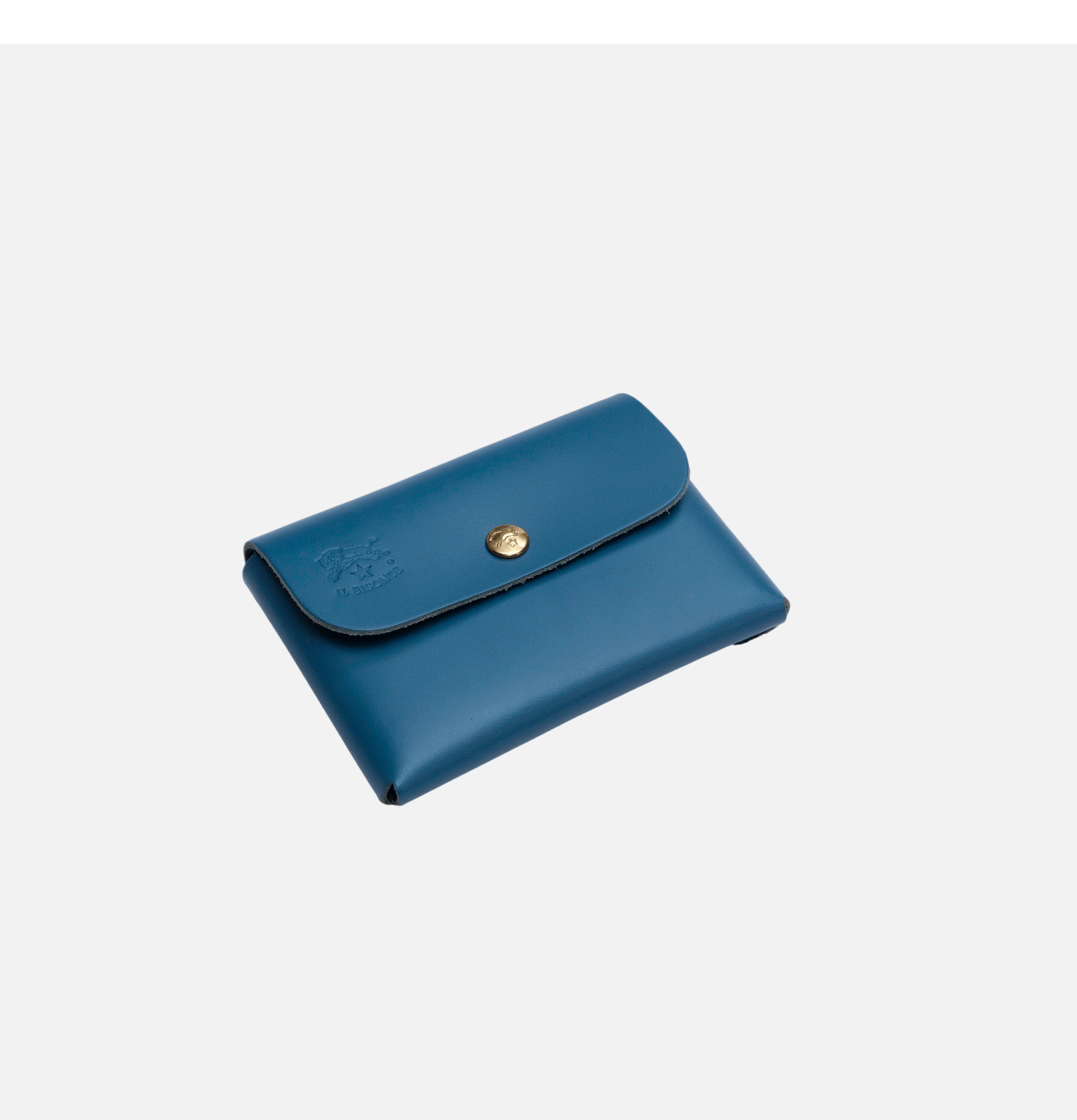 Il Bisonte Blue Card Case