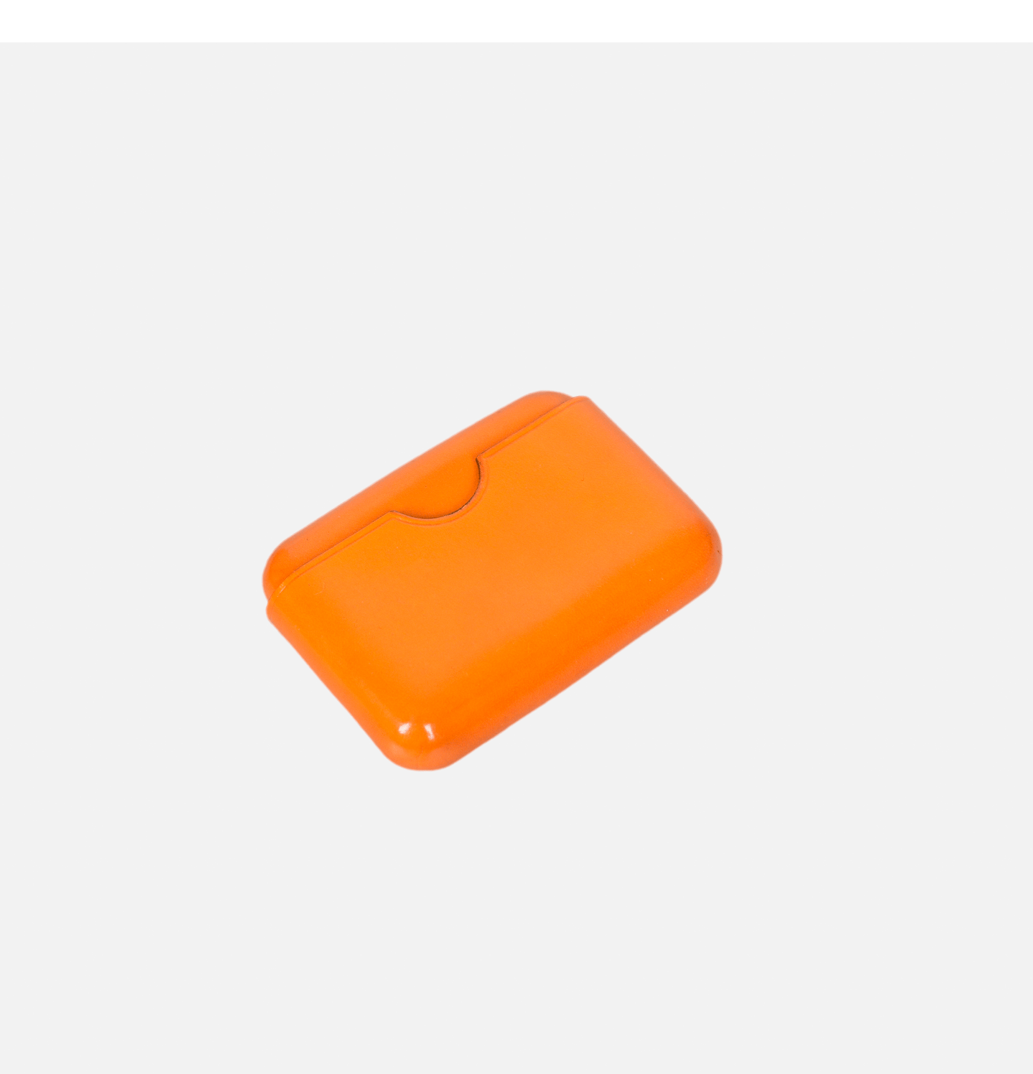 Il Bussetto Leather card holder Ochre