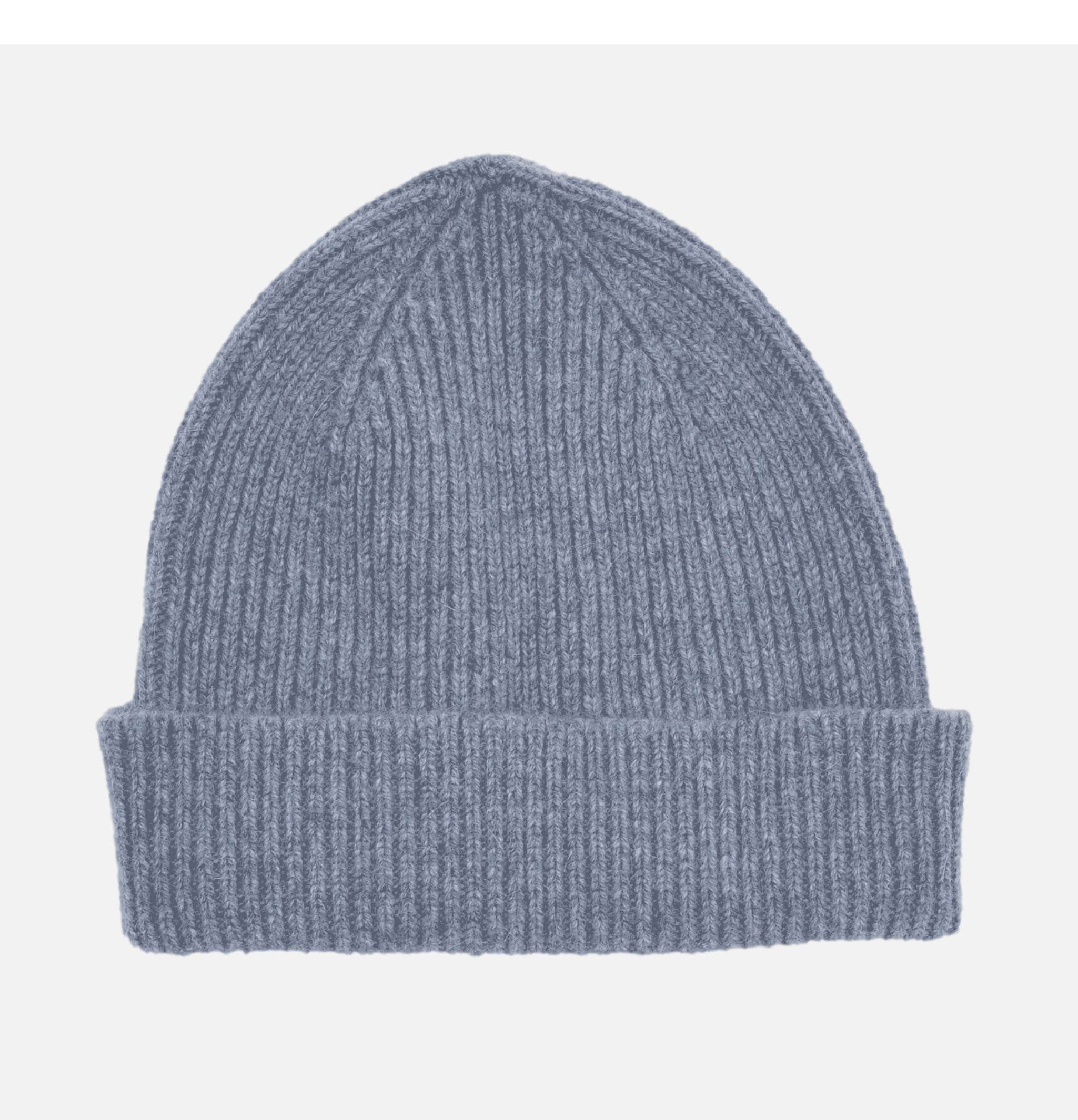 Robert Mackie Barra Wool Beanie Denim.