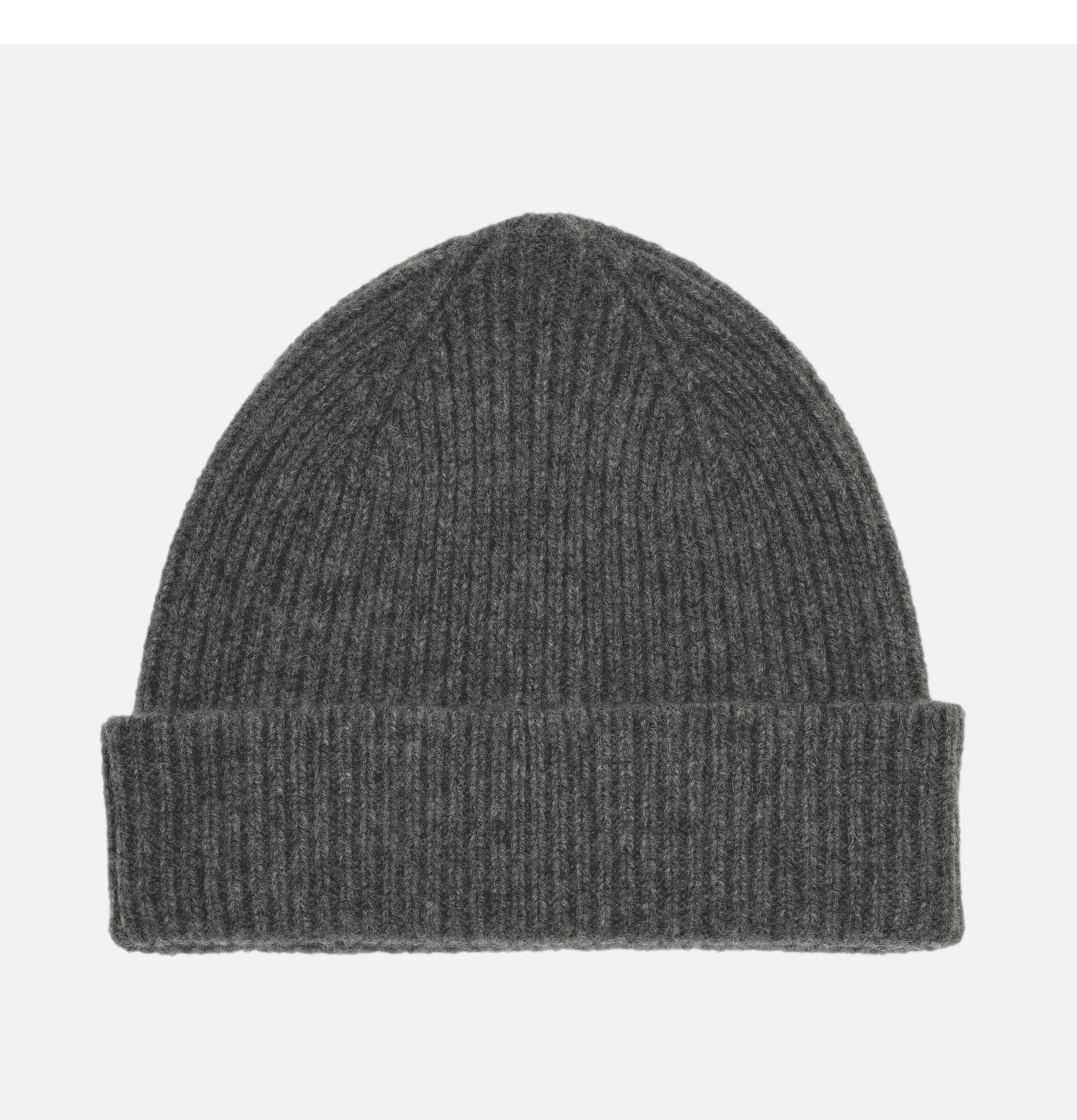 Robert Mackie Barra Wool Beanie Medium Grey.