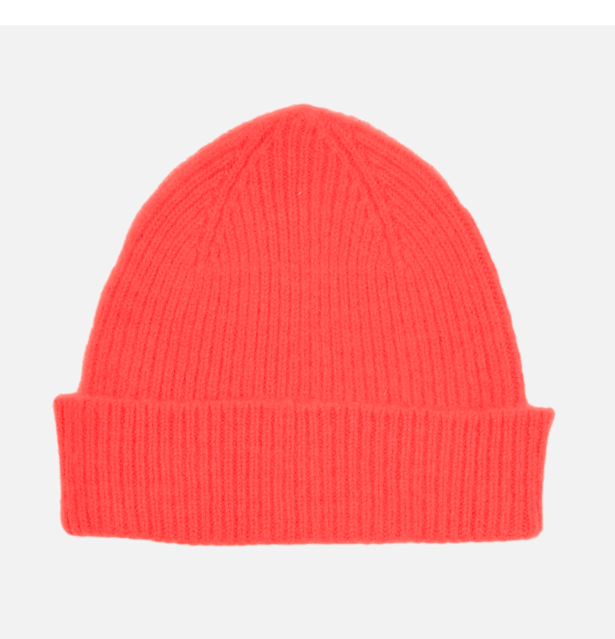 Robert Mackie Barra Wool Beanie Neon Orange.