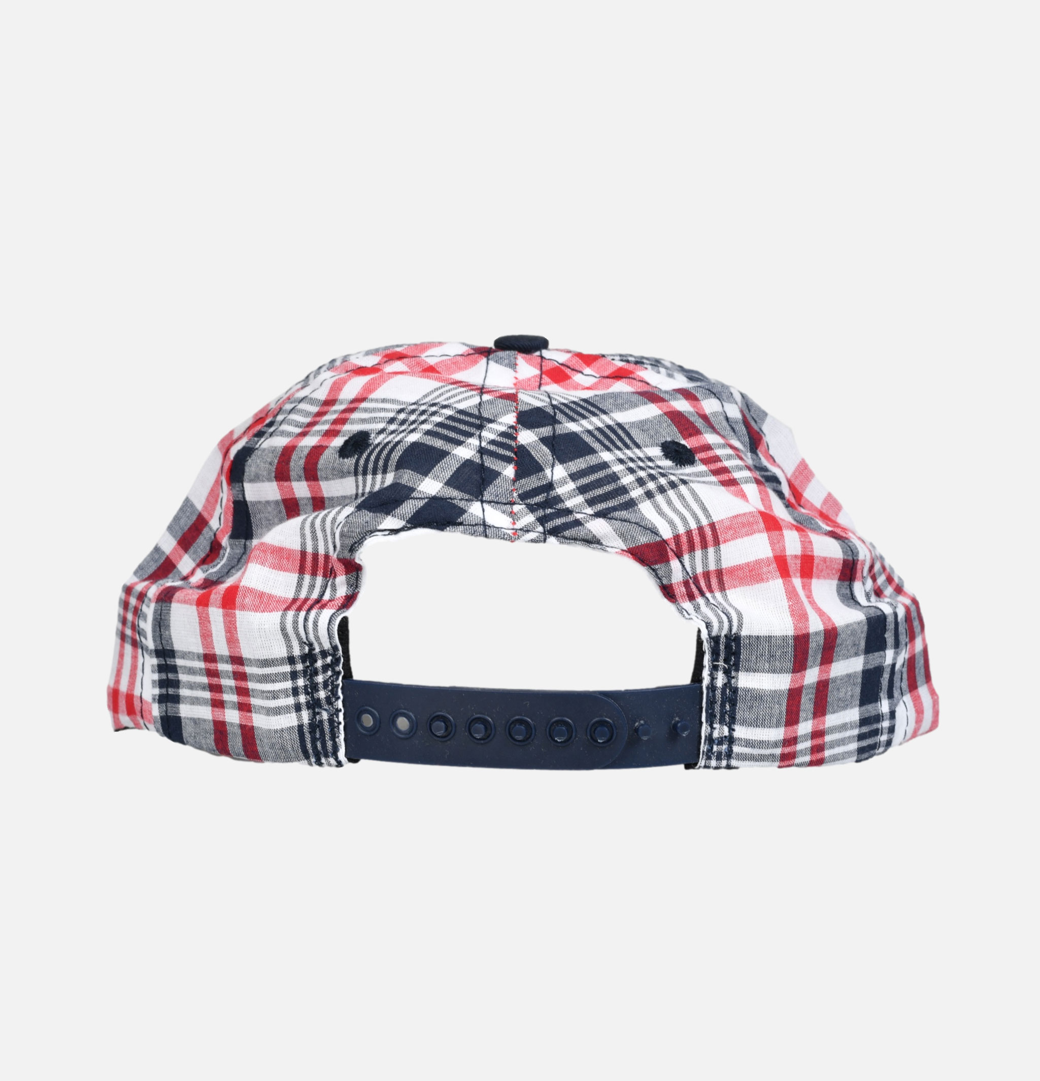 Lite Year 6 Panel Madras Rouge Check Cap