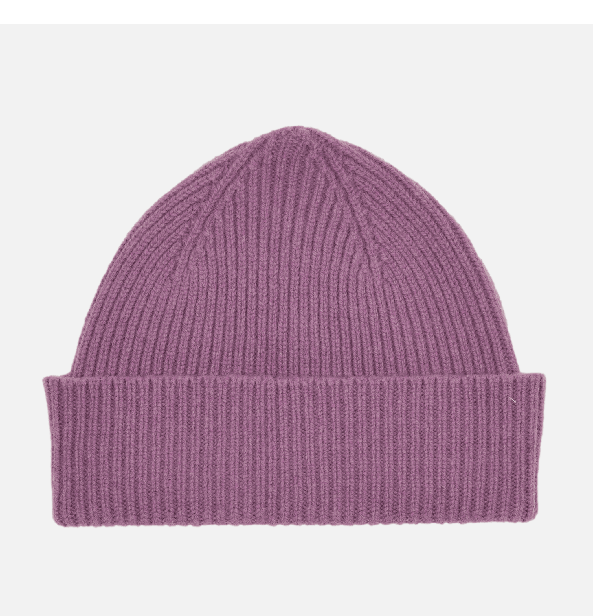 Robert Mackie Barra Wool Beanie Lilas.