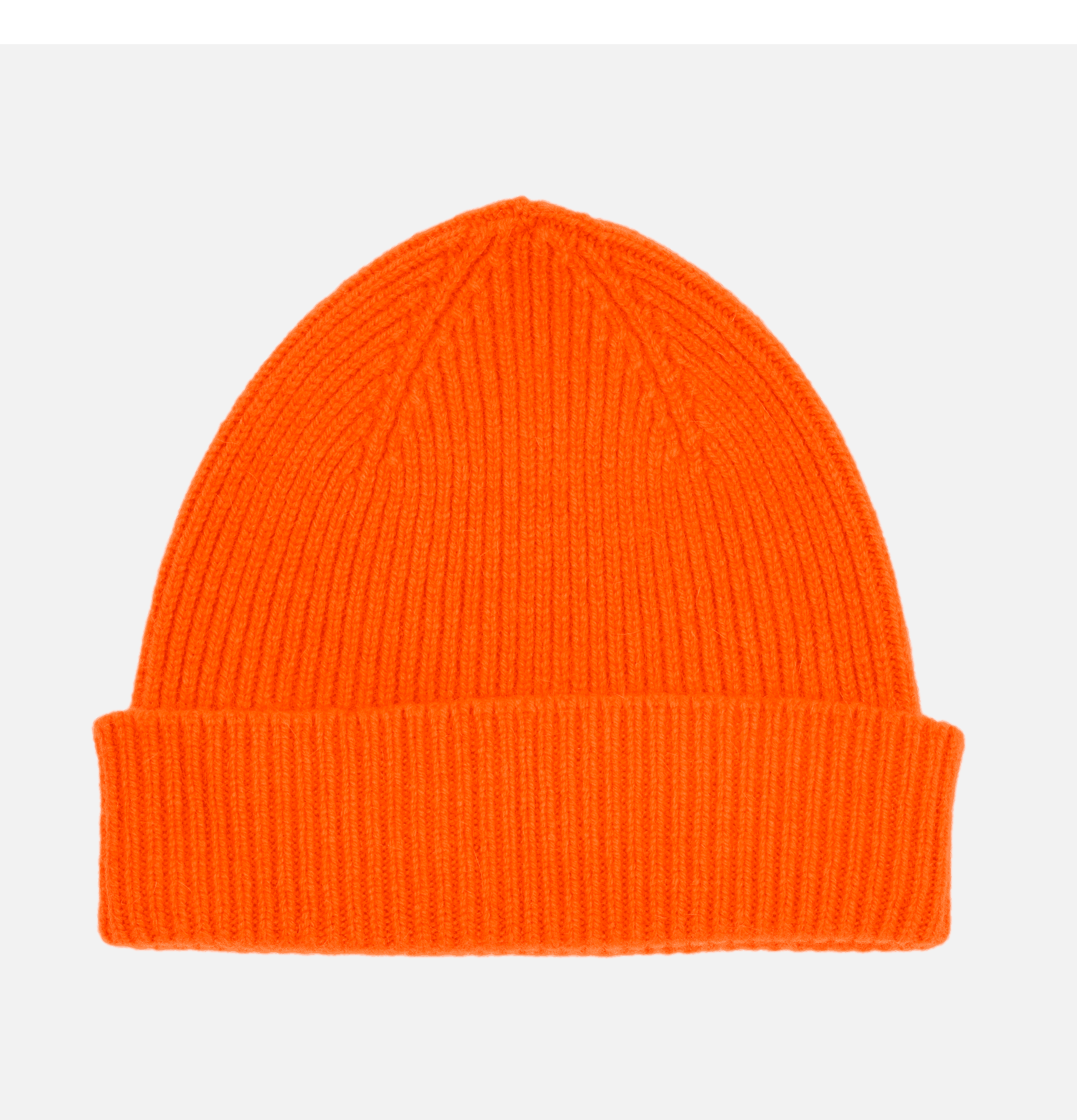 Robert Mackie Barra Wool Beanie Orange Glow.