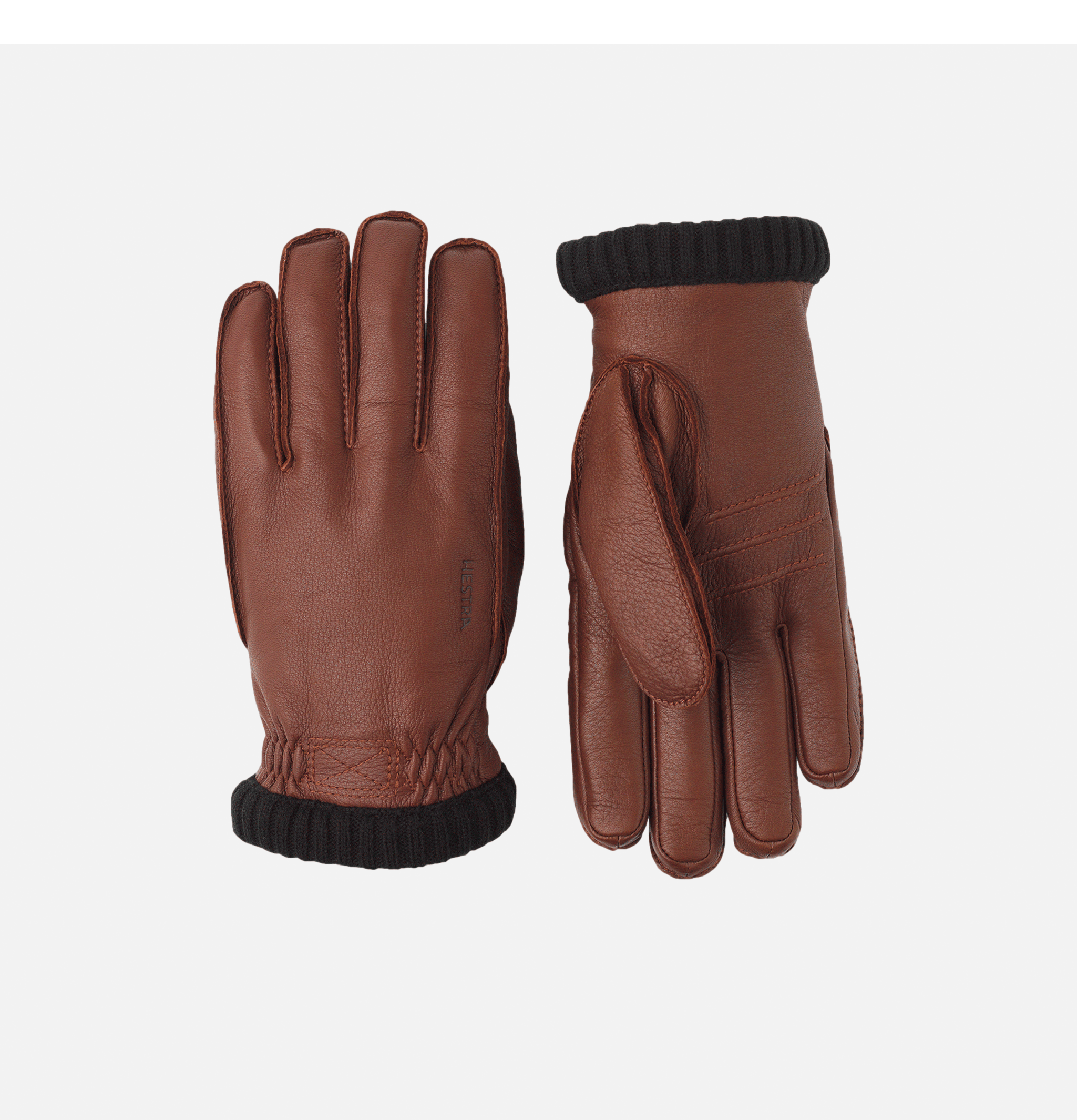 Hestra Gants Deerskin Chocolat