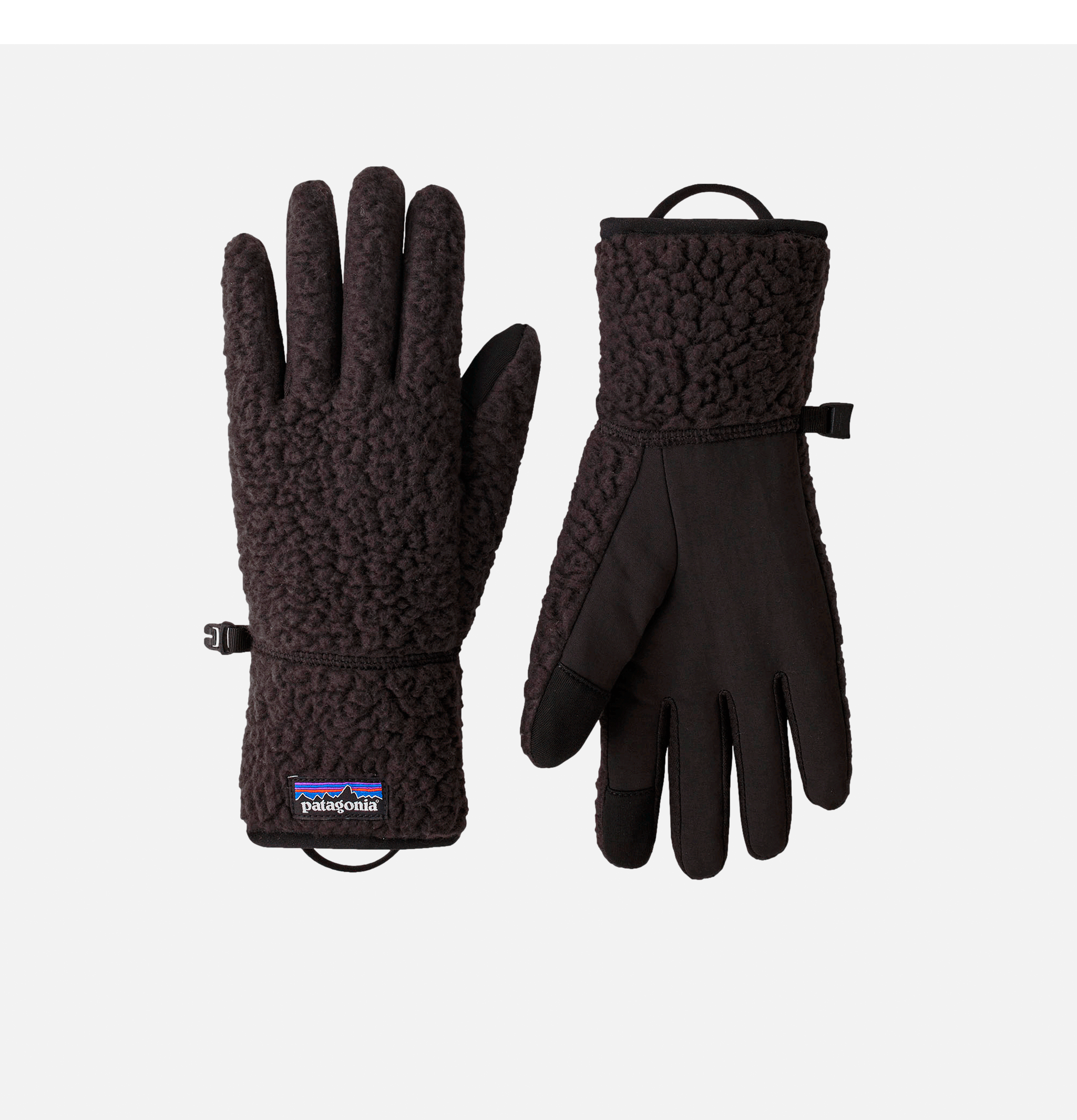 Patagonia Retro Pile Gloves Black