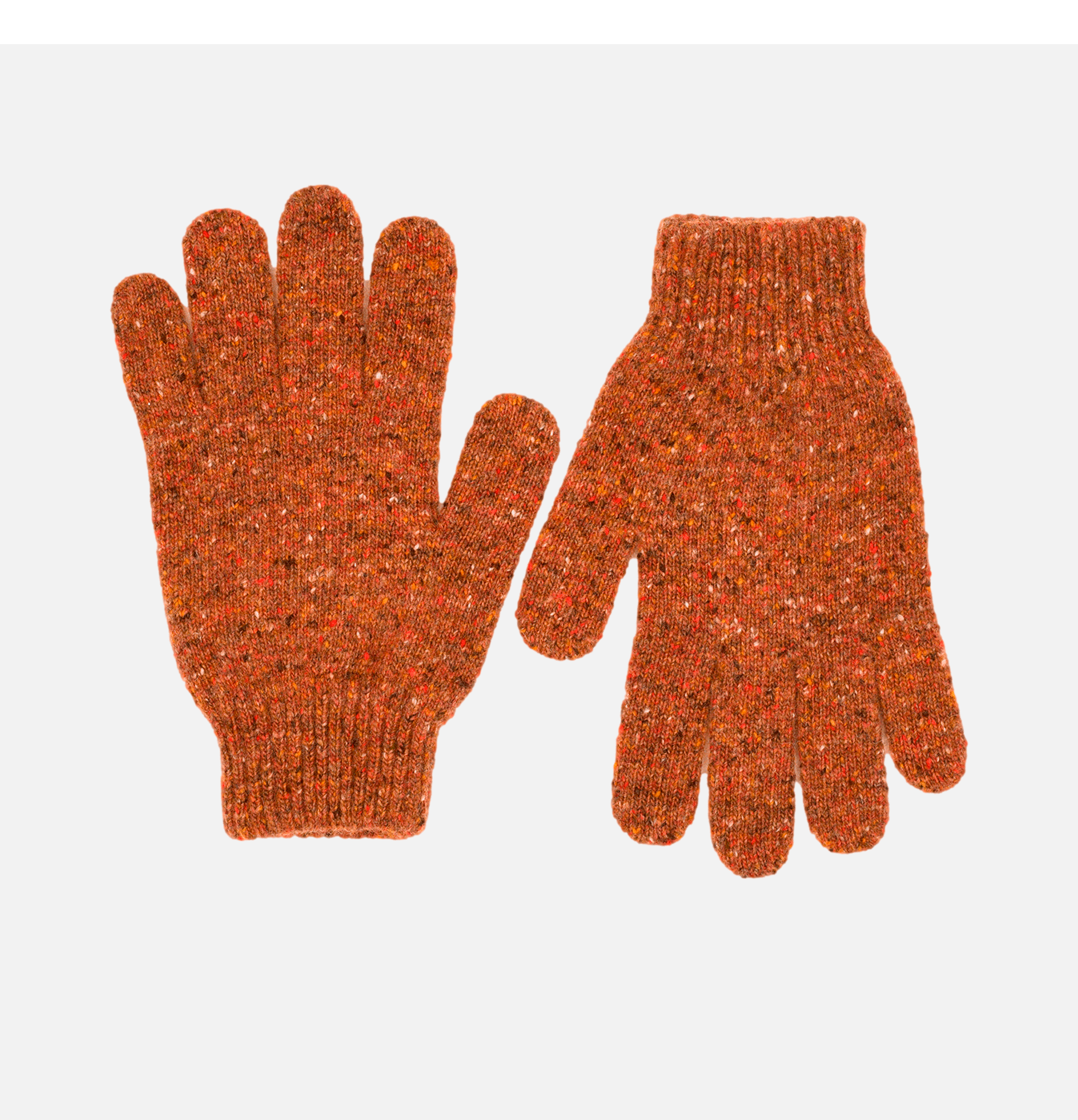 Robert Mackie Donegal Rust gloves