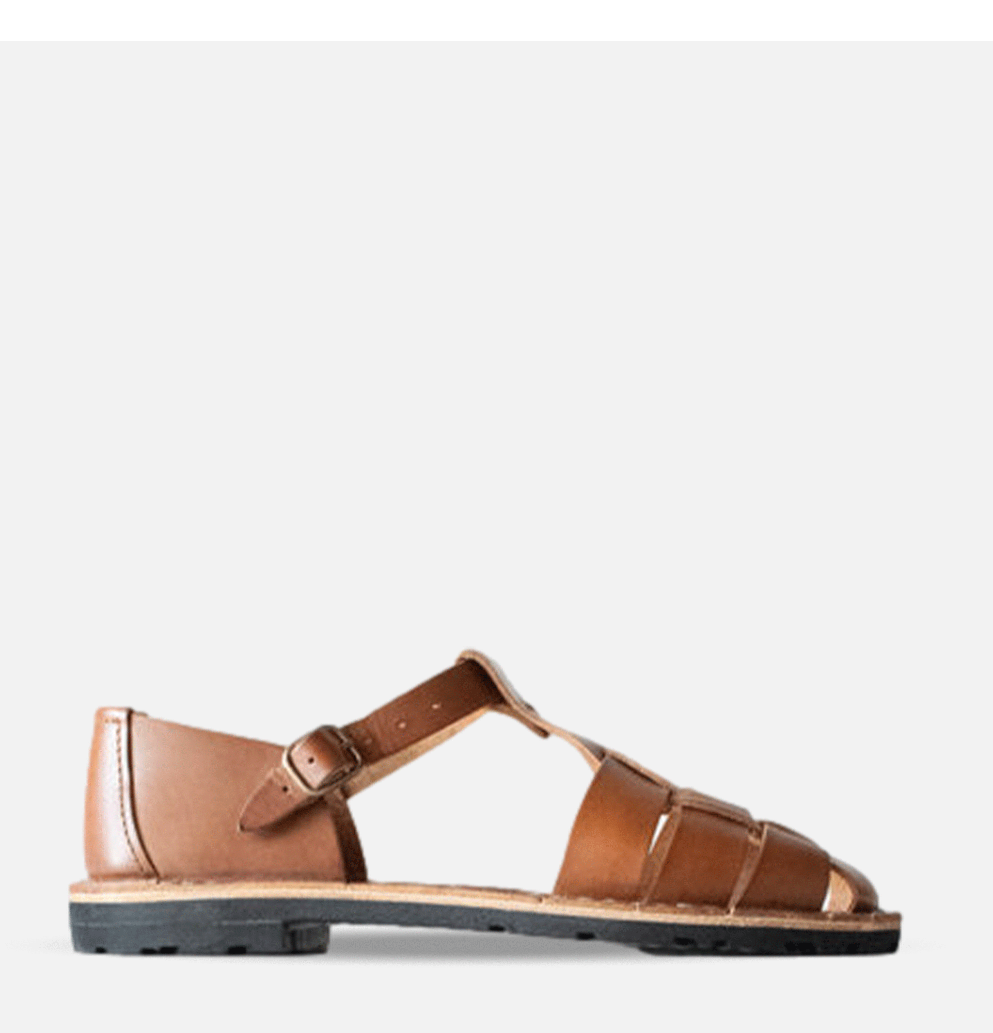 Steve Mono Artisanal Sandals 10/01 Calf Chocolat