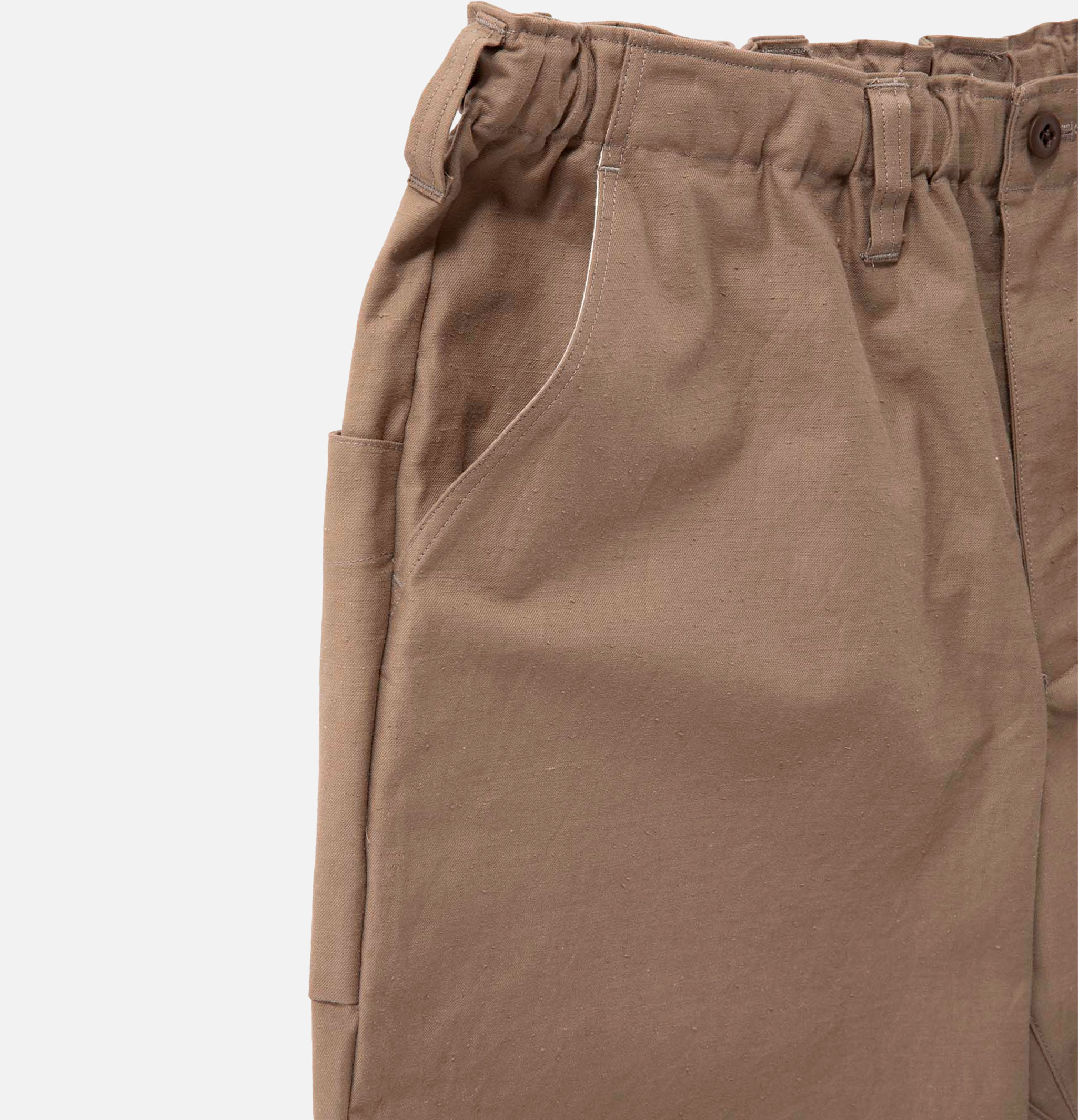 Jackman Back Nep Umps Shorts Sepia