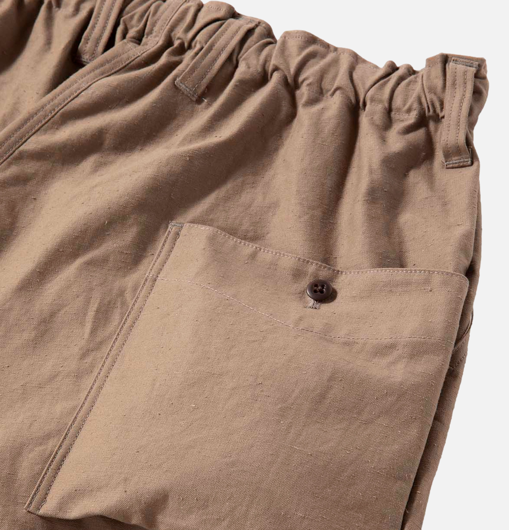 Jackman Back Nep Umps Shorts Sepia