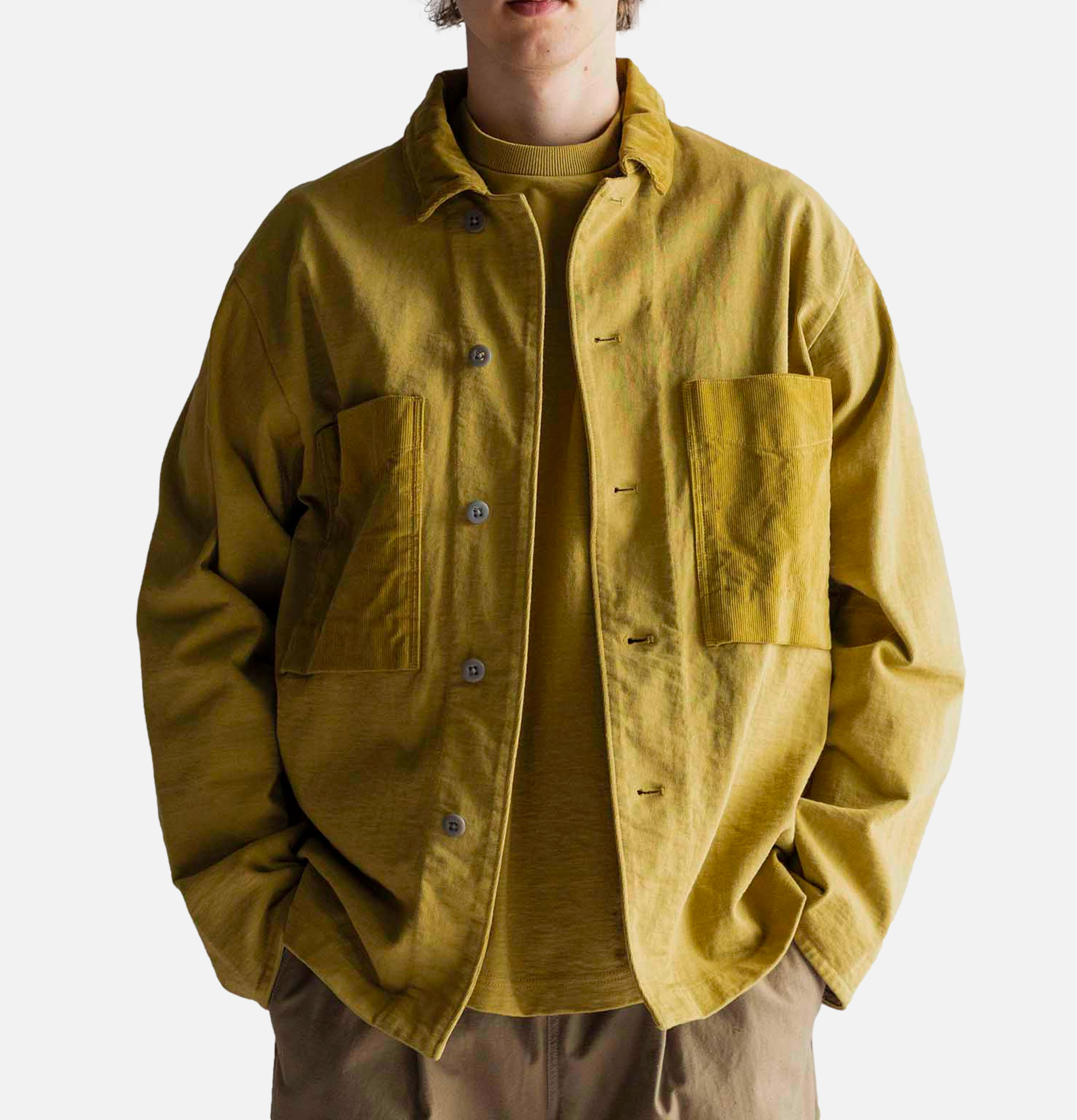 Jackman Shirt Dotsume BB Moss