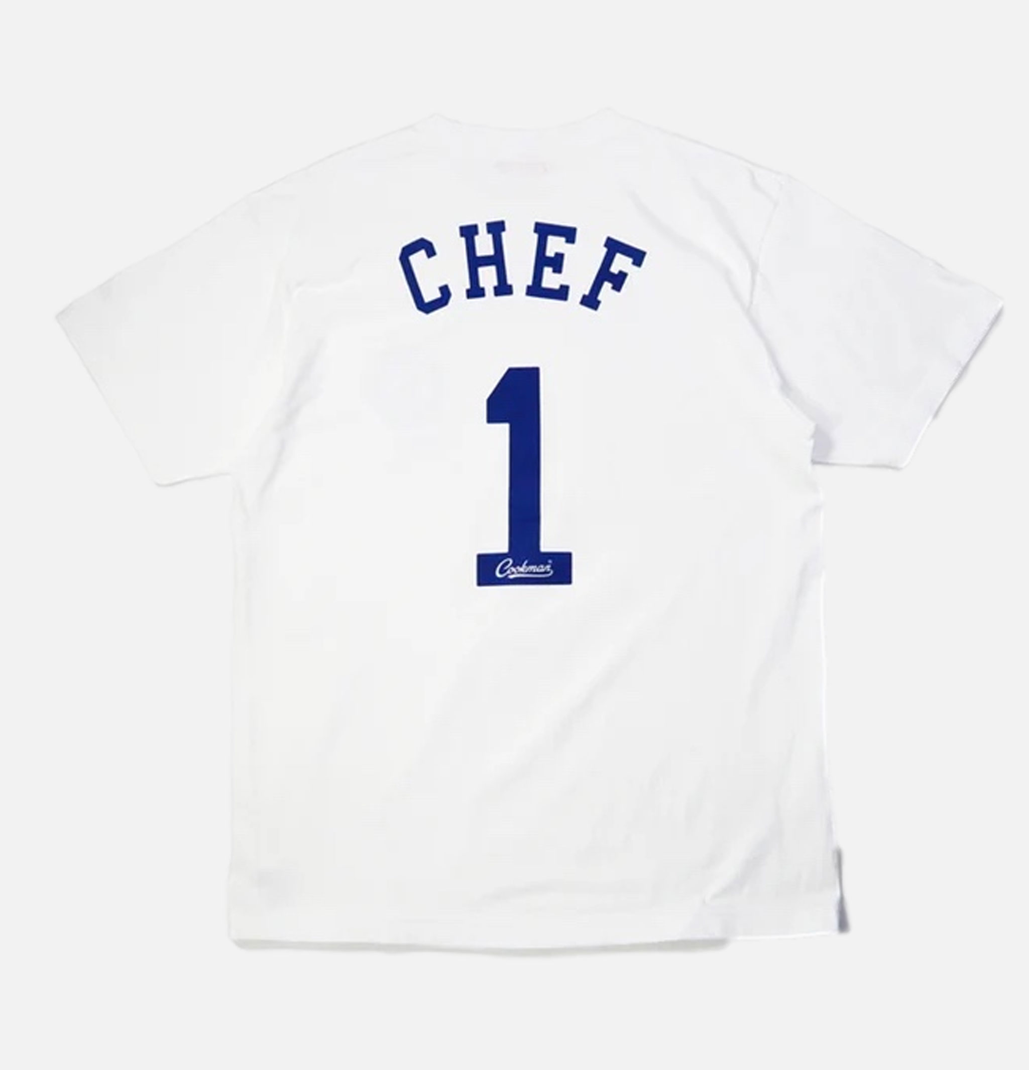 Cookman Chef Tee No.1 Blanc