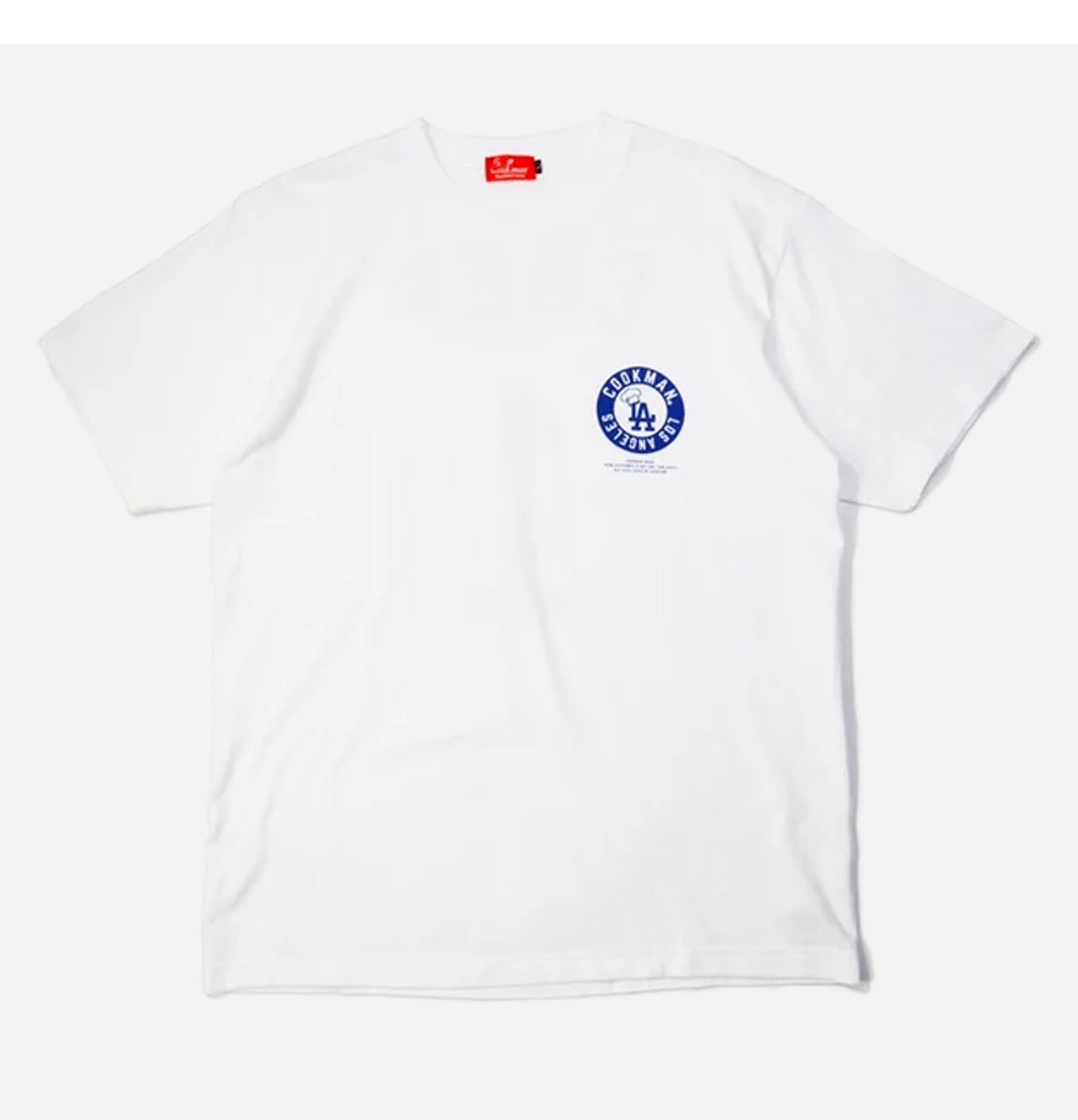Cookman Chef Tee No.1 White
