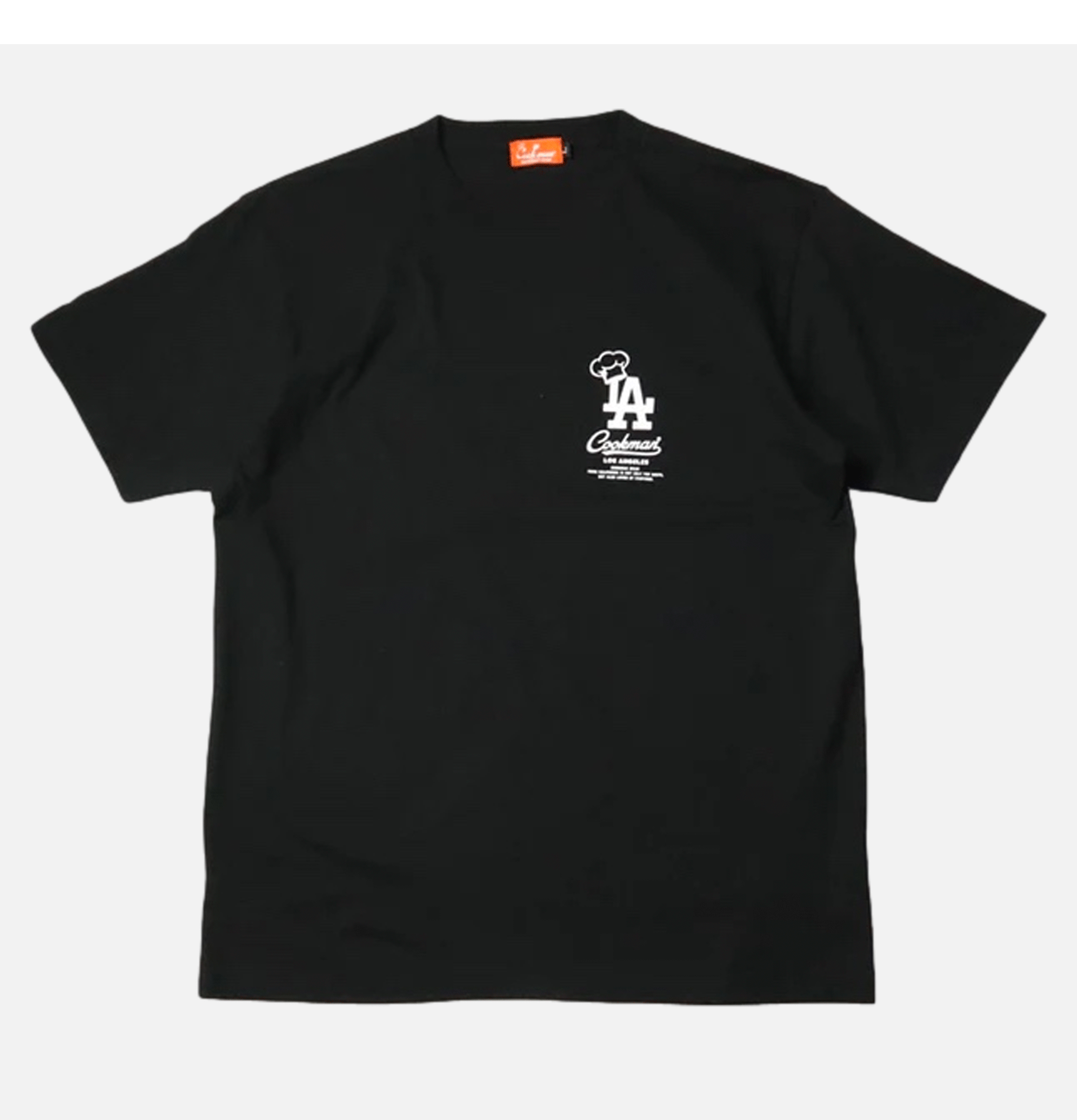 Cookman Tee Shirt Chef Hat LA Black