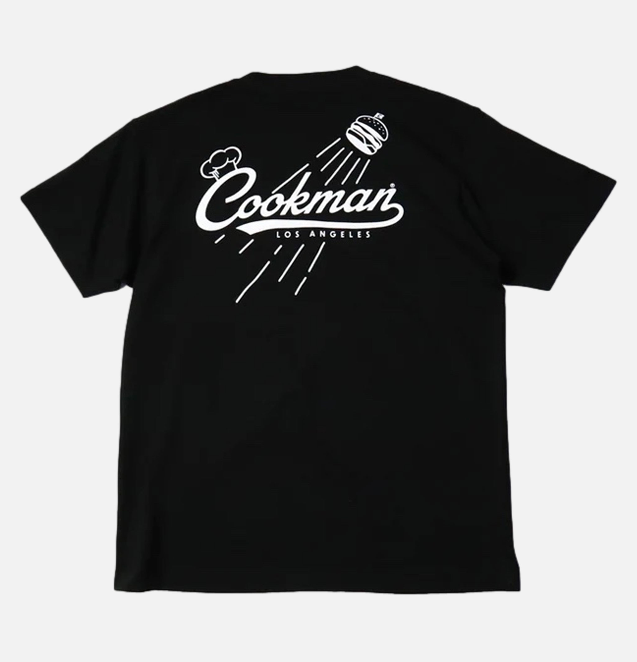 Cookman Tee Shirt Chef Hat LA Black
