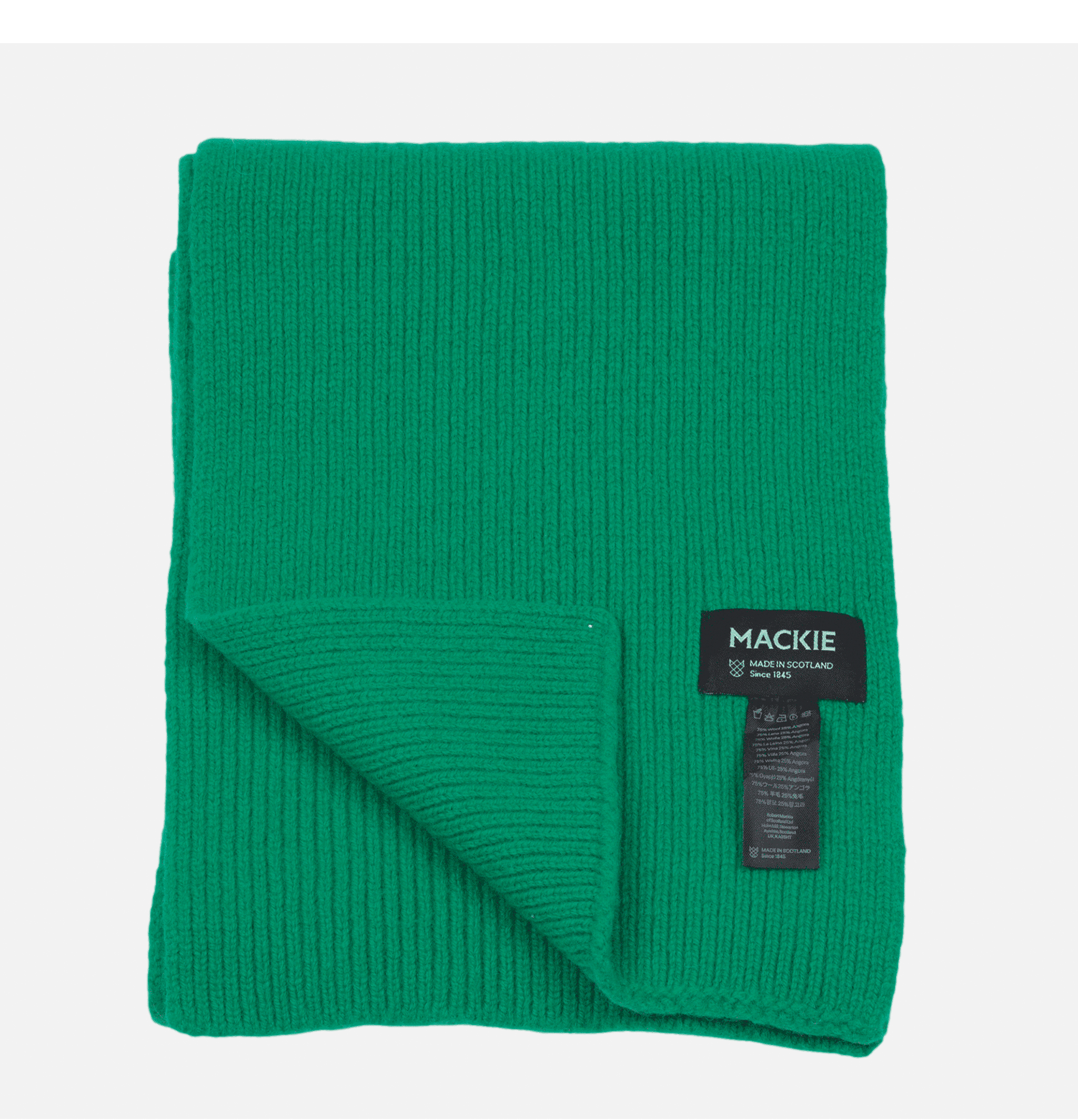 Robert Mackie Scarf Barra Geelongora Spinach