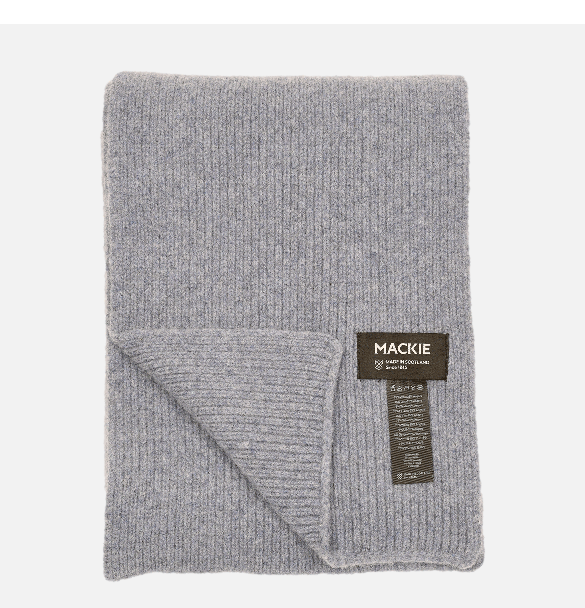 Robert Mackie Soft Geelongora Scarf Shingle