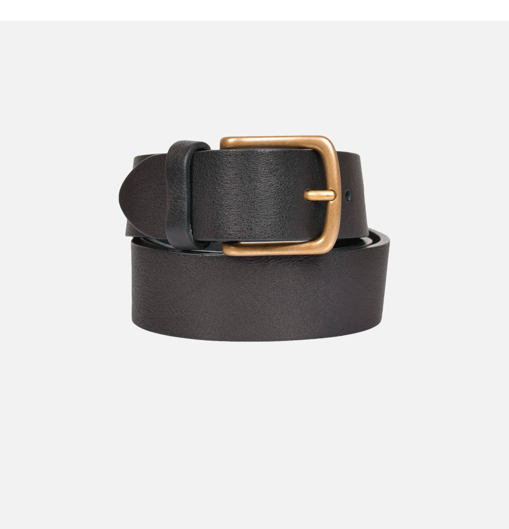 Anderson's Black Leather Belt A0980