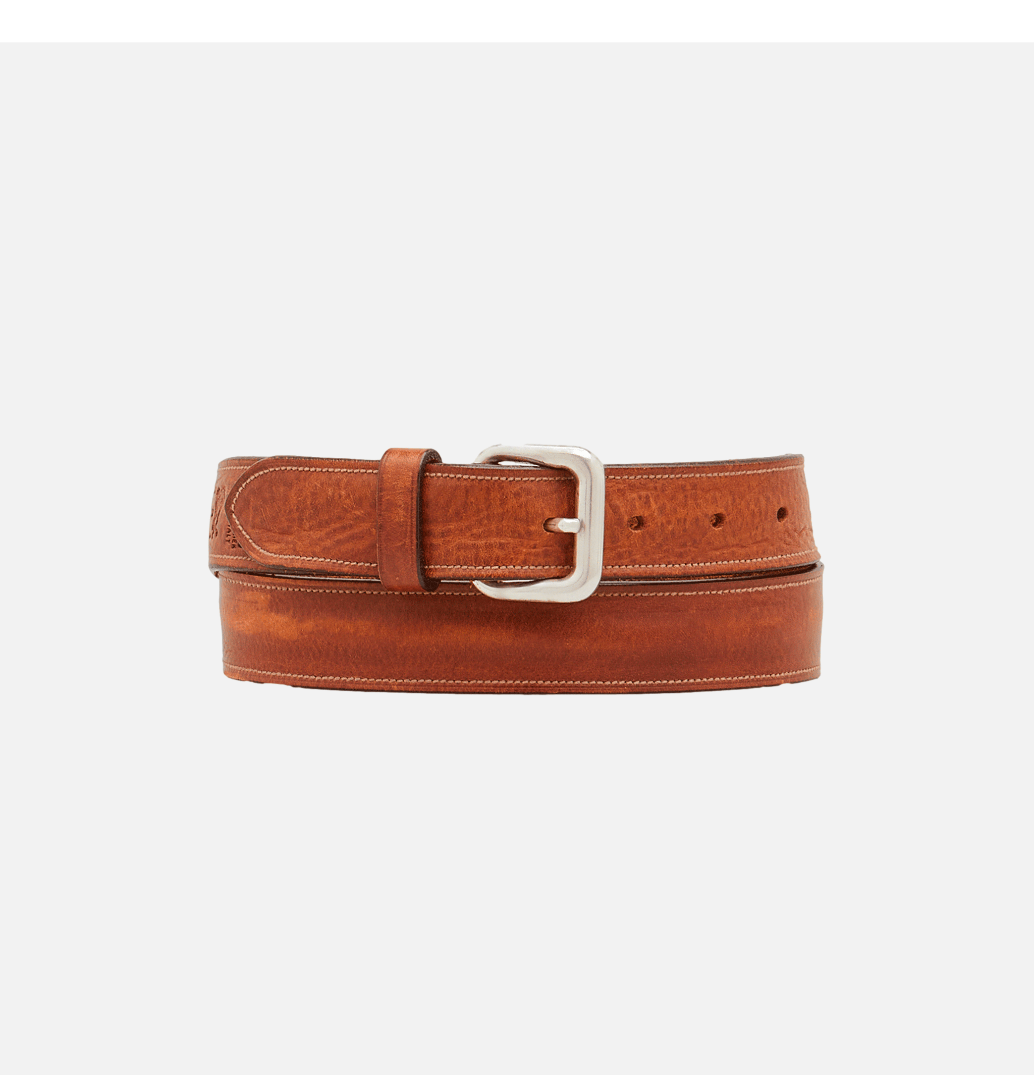 Il Bisonte Sbelt Belt Chocolat