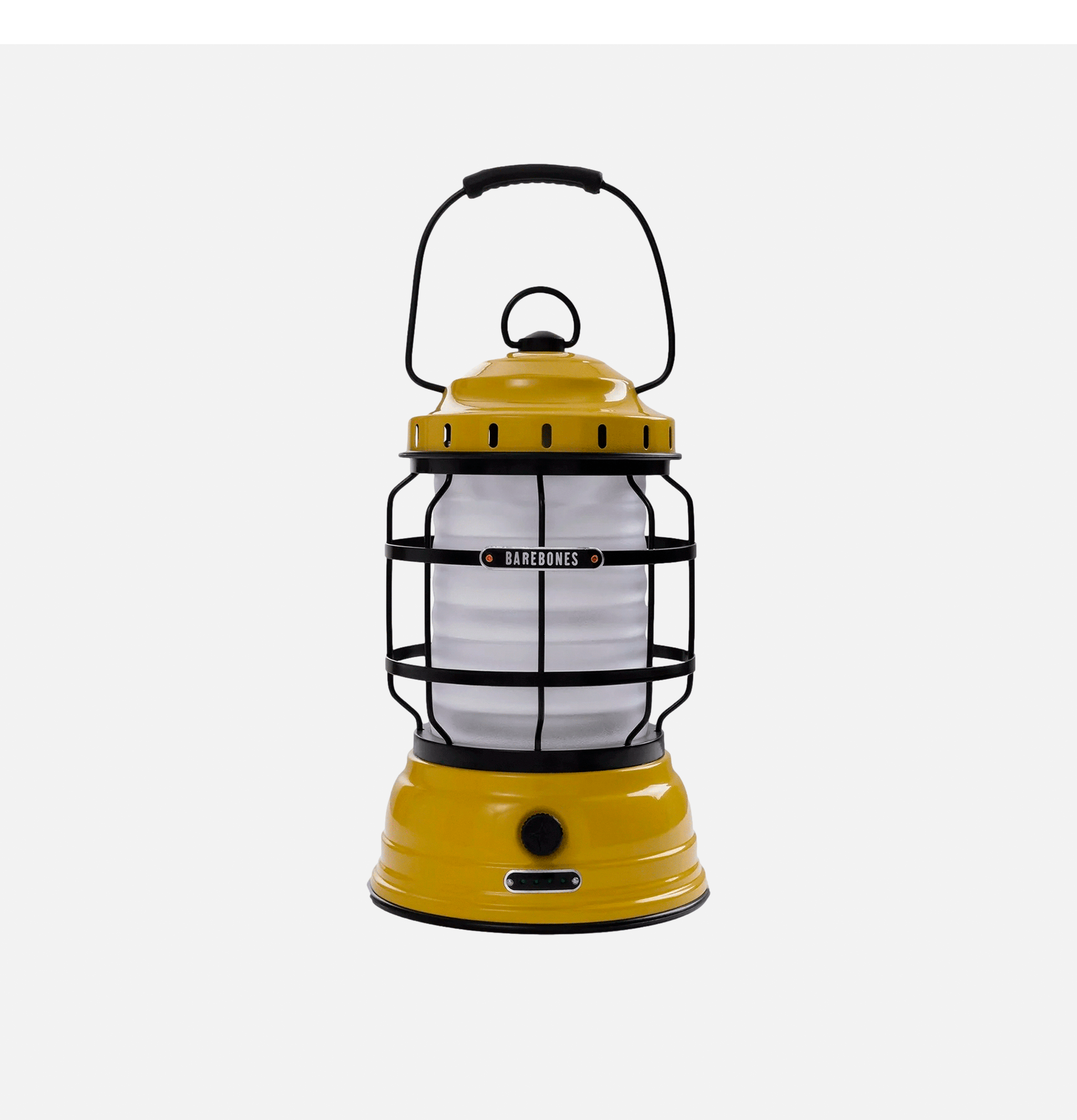 Barebones Lampe Forest Lantern Yellow.