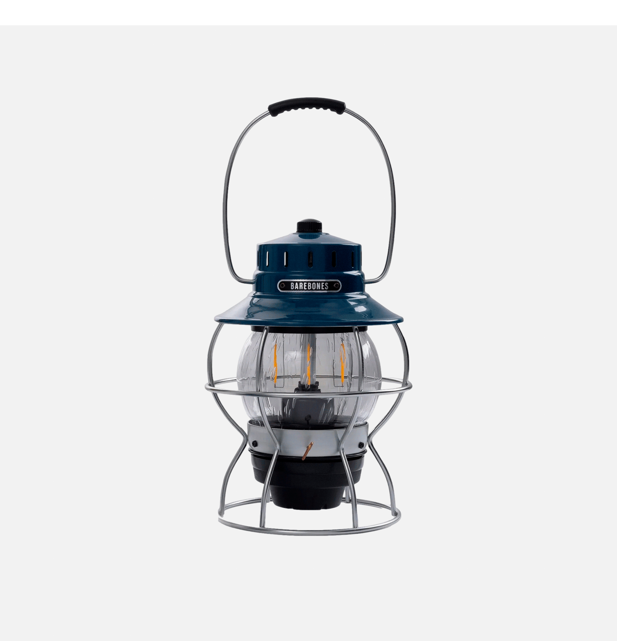 Barebones Lampe Railroad Ocean Blue