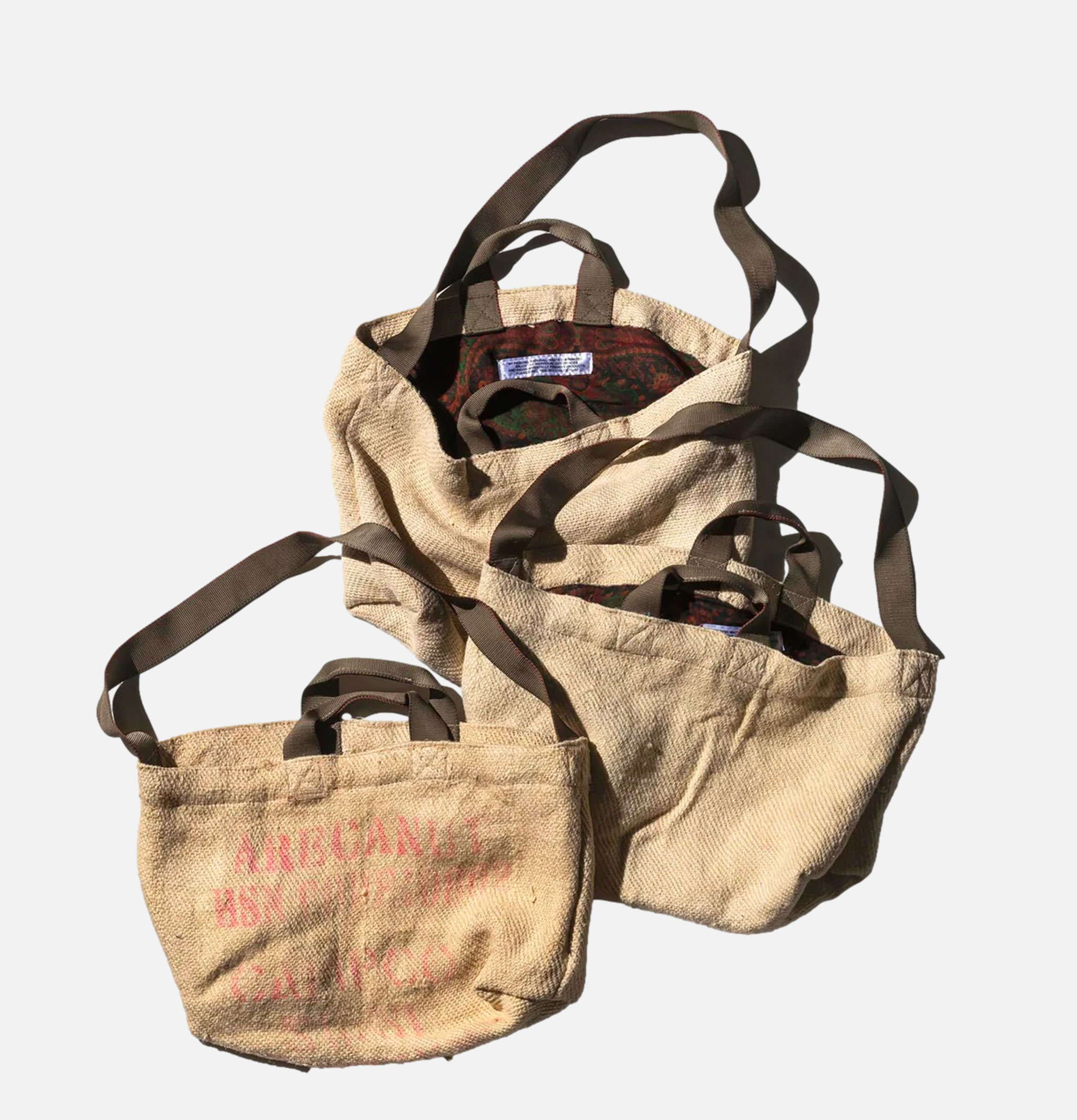 Puebco Shoulder Bag Jute Grain