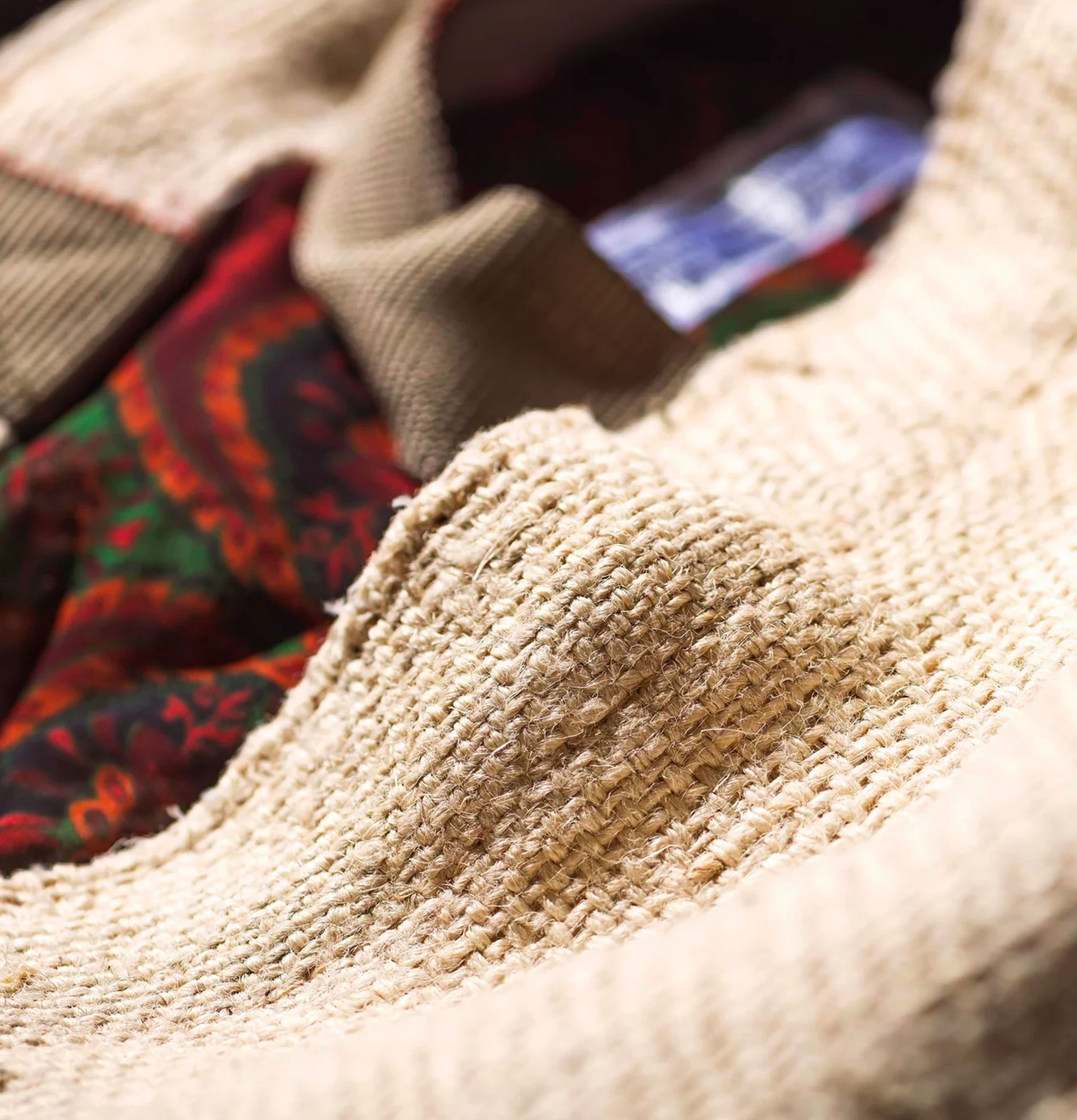 Puebco Shoulder Bag Jute Grain