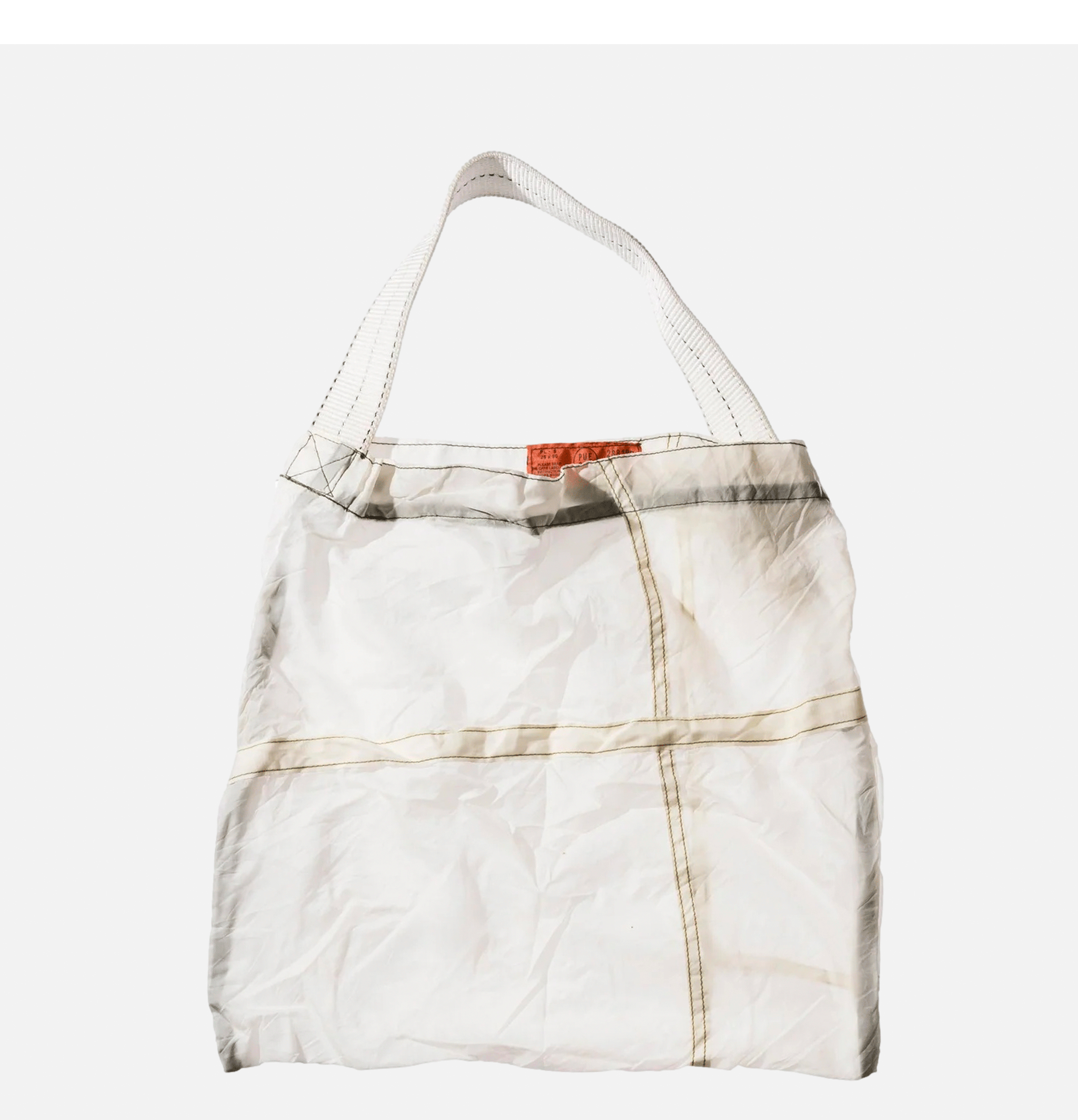 Puebco Sac Vintage Parachute Light Blanc