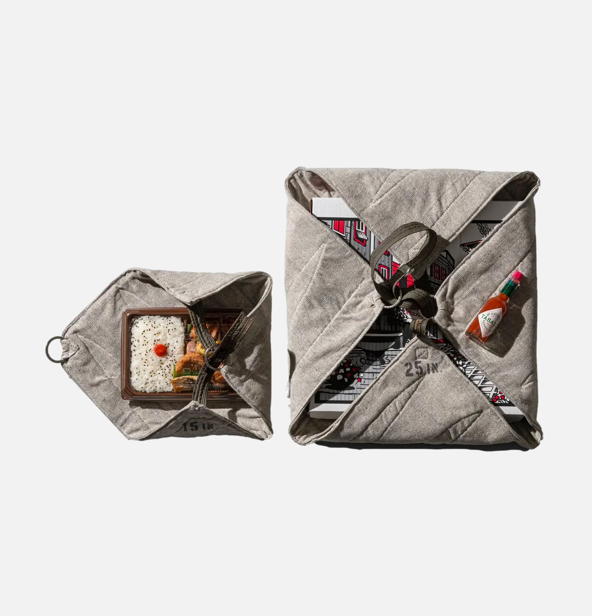 Puebco Cotton Takeaway Lunch Bag Large