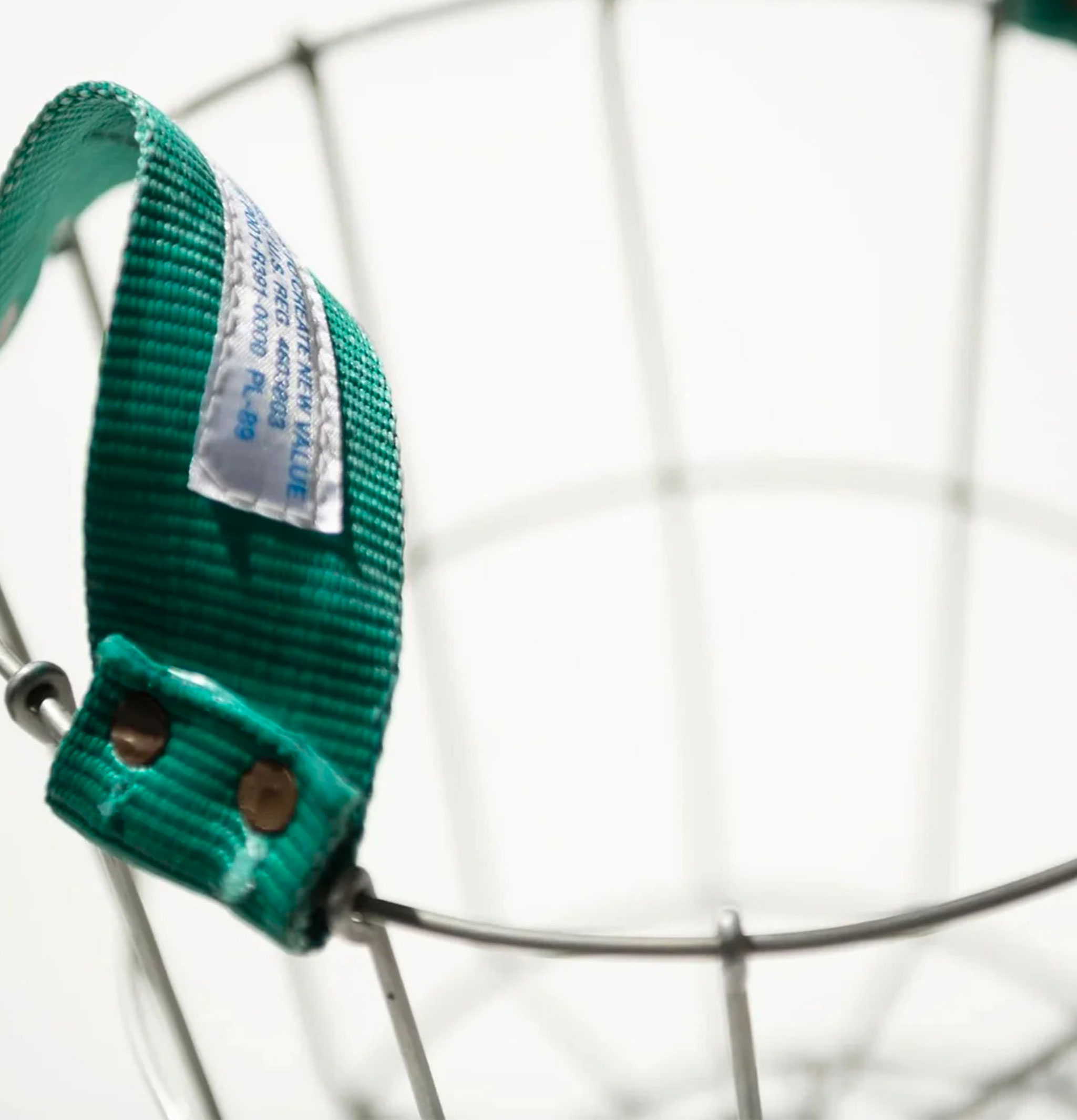 Puebco Belt Handle Round Basket