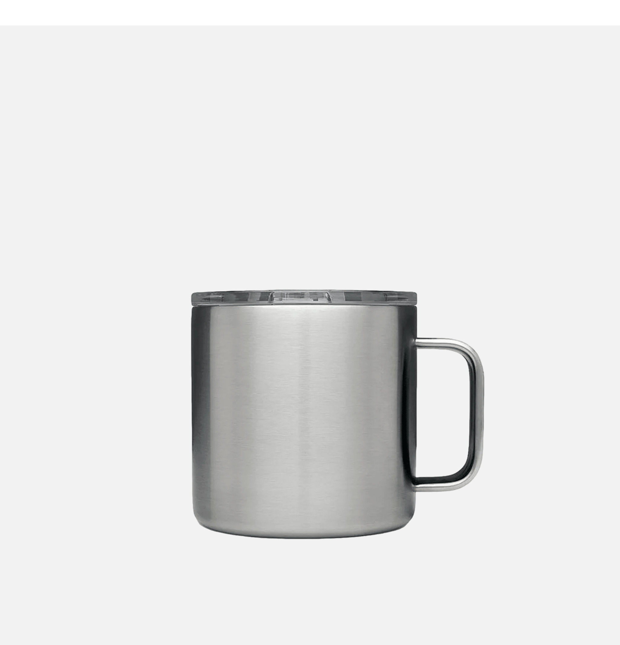Yeti Rambler Mug 14oz Stainless Steel.