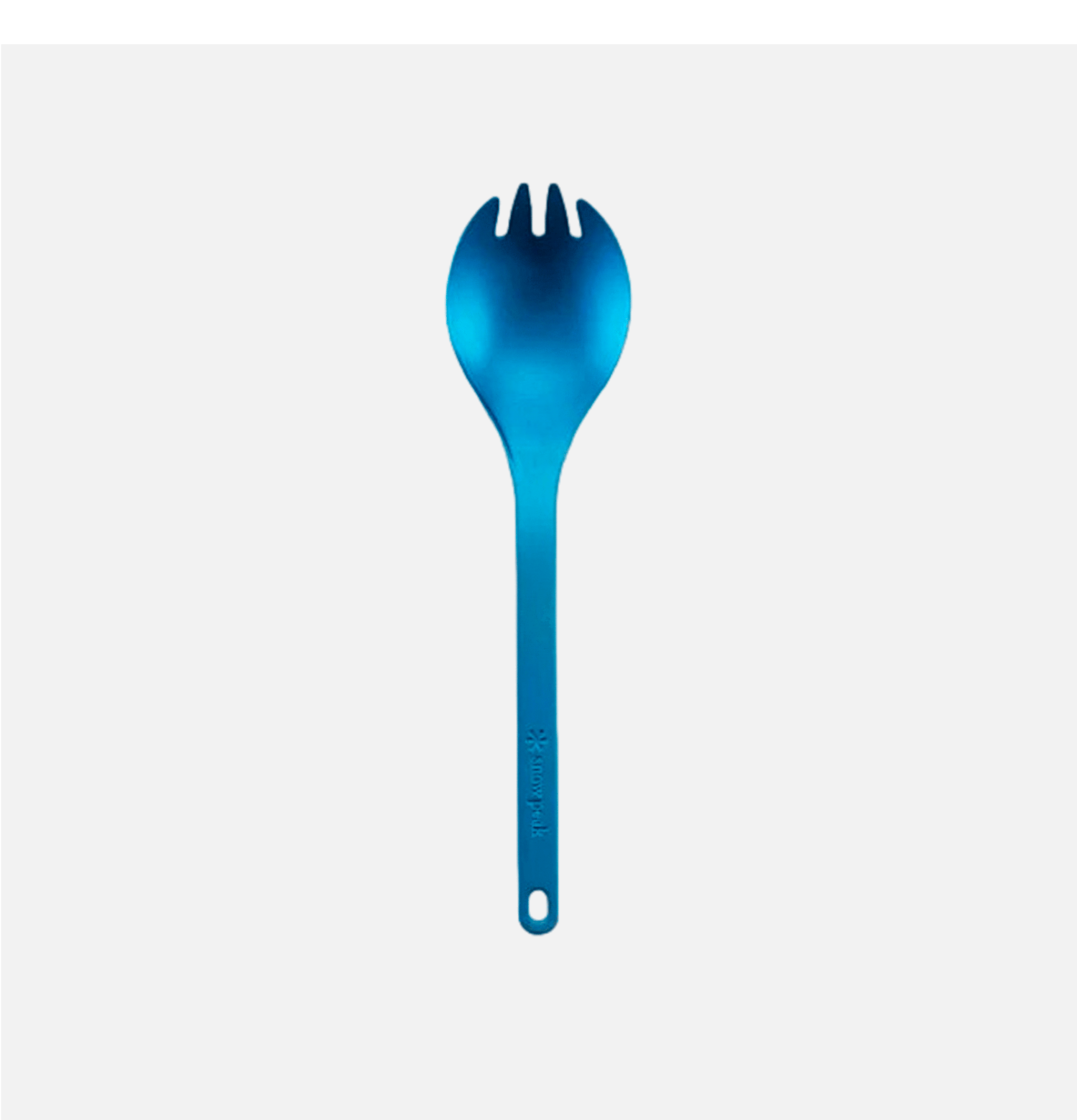 Snow Peak Titanium Spork Blue