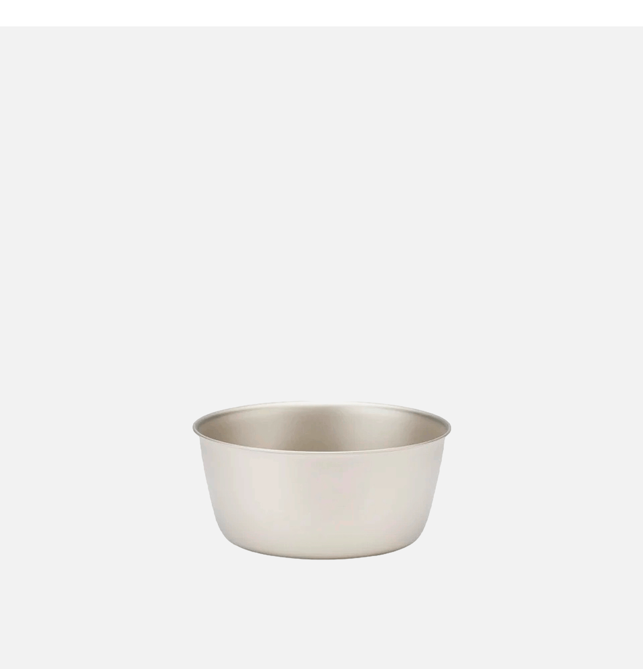 Snow Peak Japan Titanium Trek Bowl.