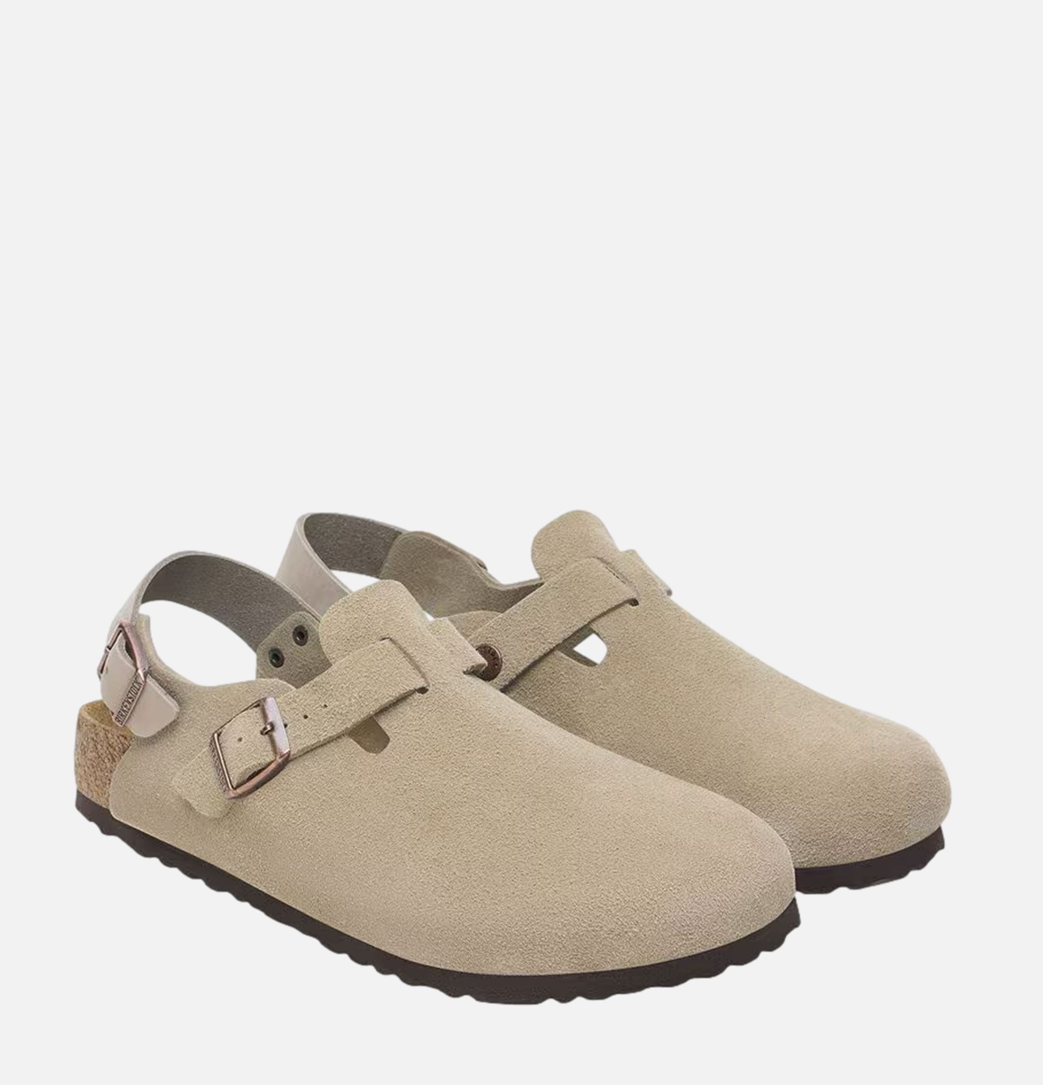 Birkenstock Mules Tokio Taupe Narrow