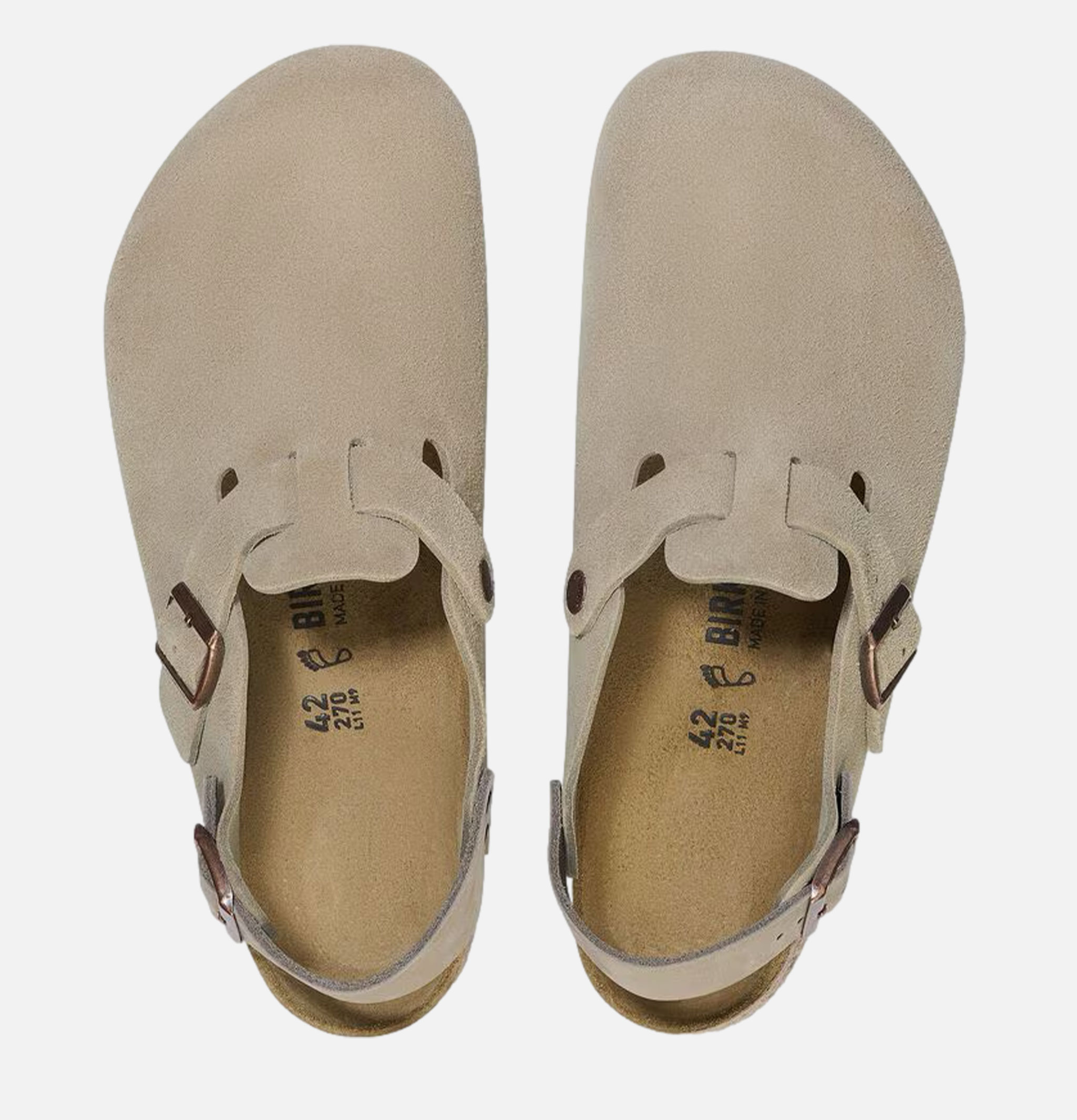 Birkenstock Mules Tokio Taupe Narrow