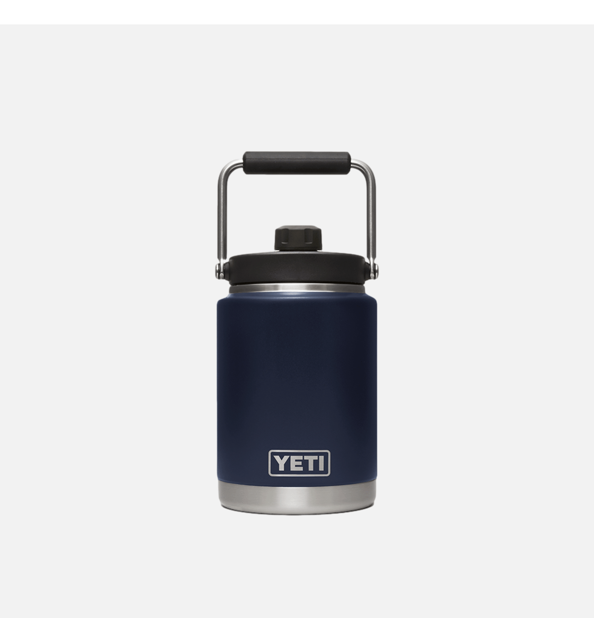 Cruche Yeti Rambler Jug Half Gallon Navy.