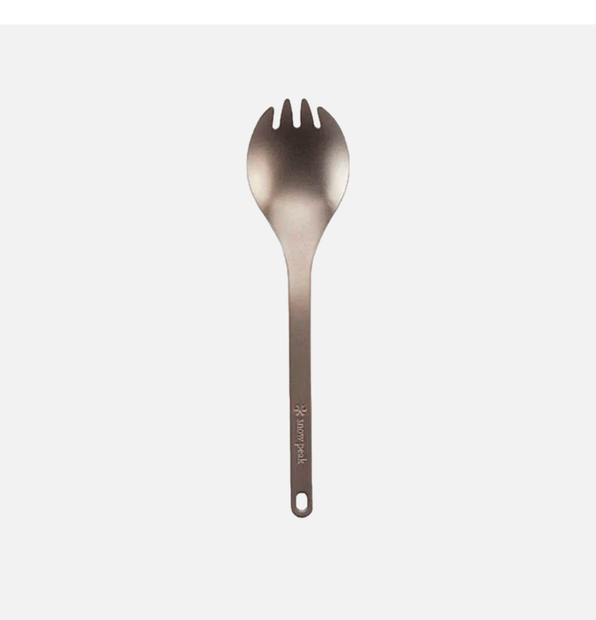 Snow Peak Titanium Spork Silver
