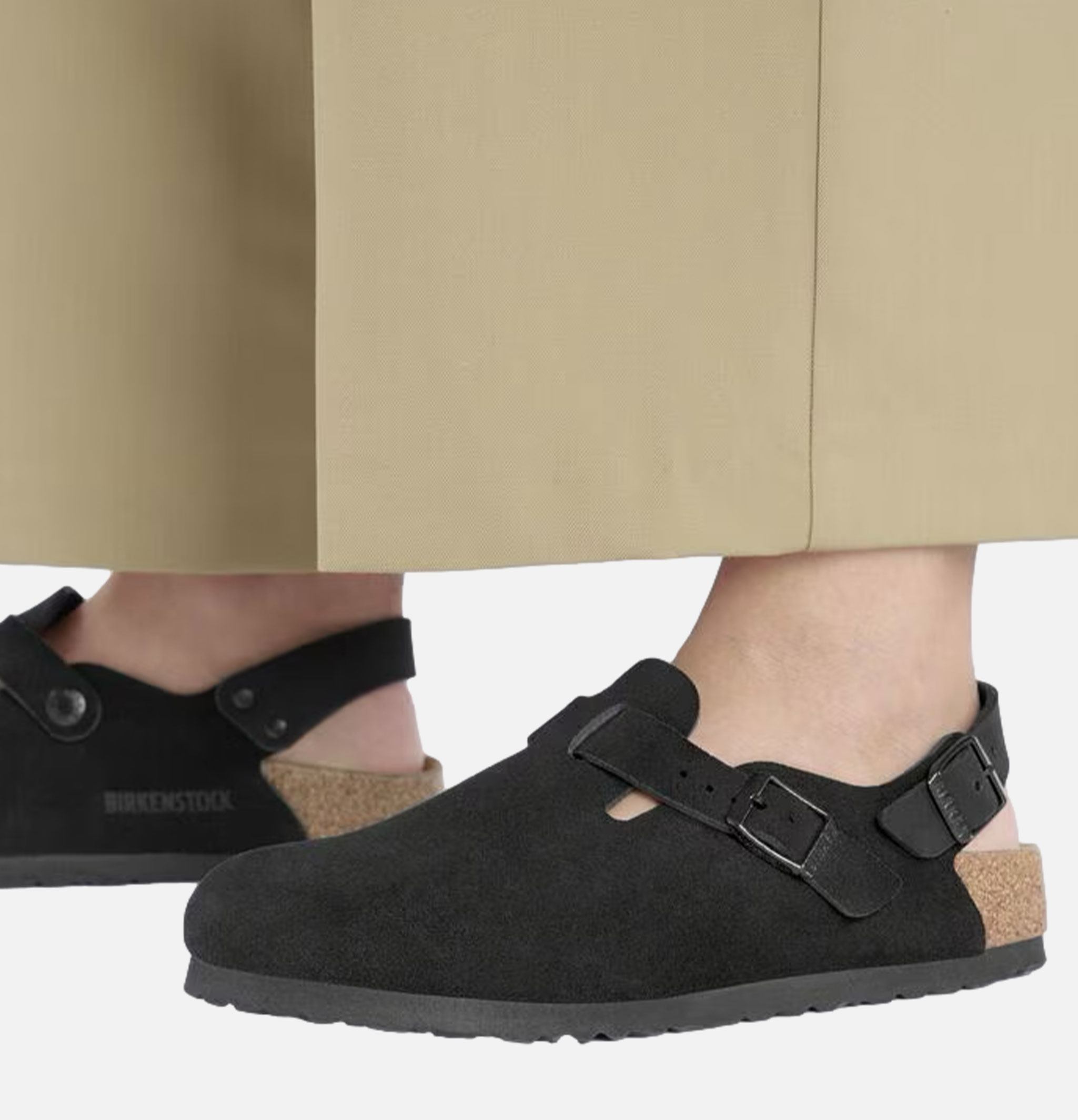 Birkenstock Mules Noir Tokio Regular