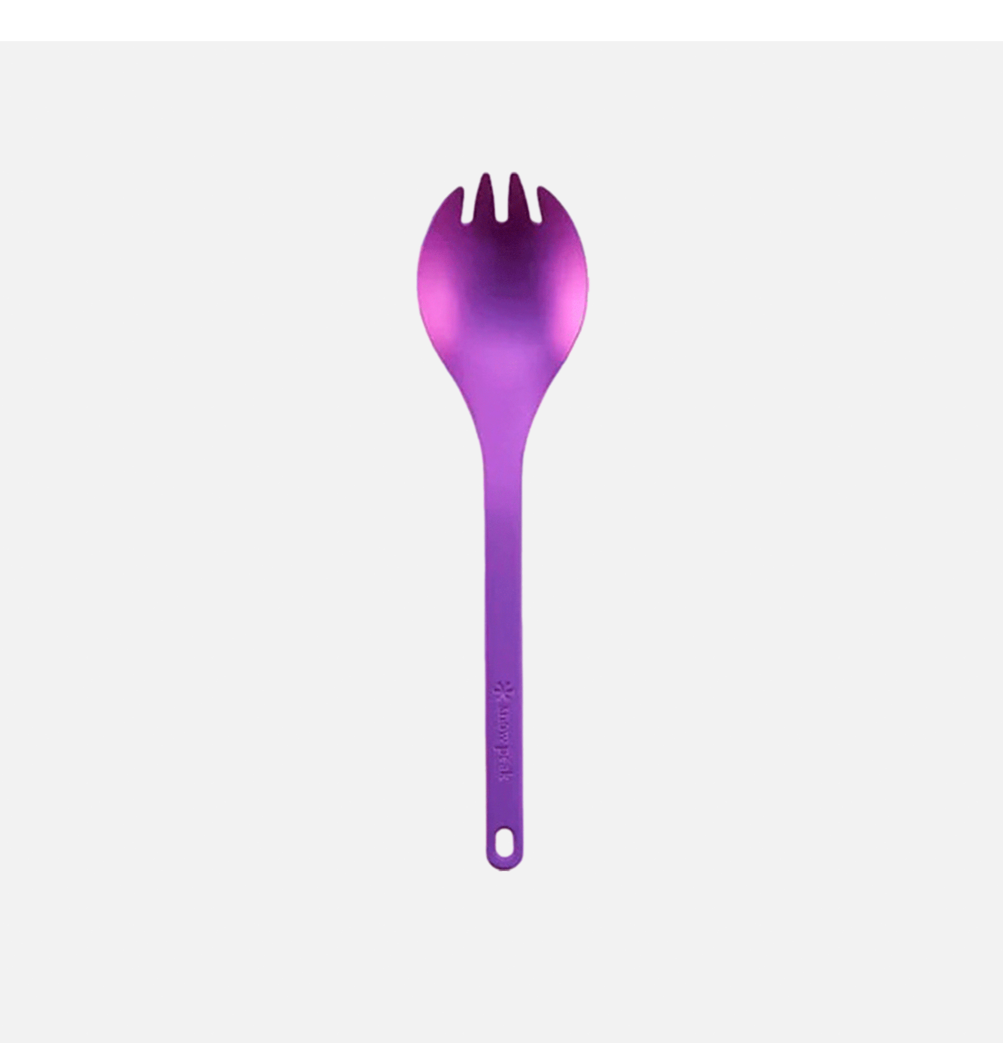 Snow Peak Titanium Spork Purple