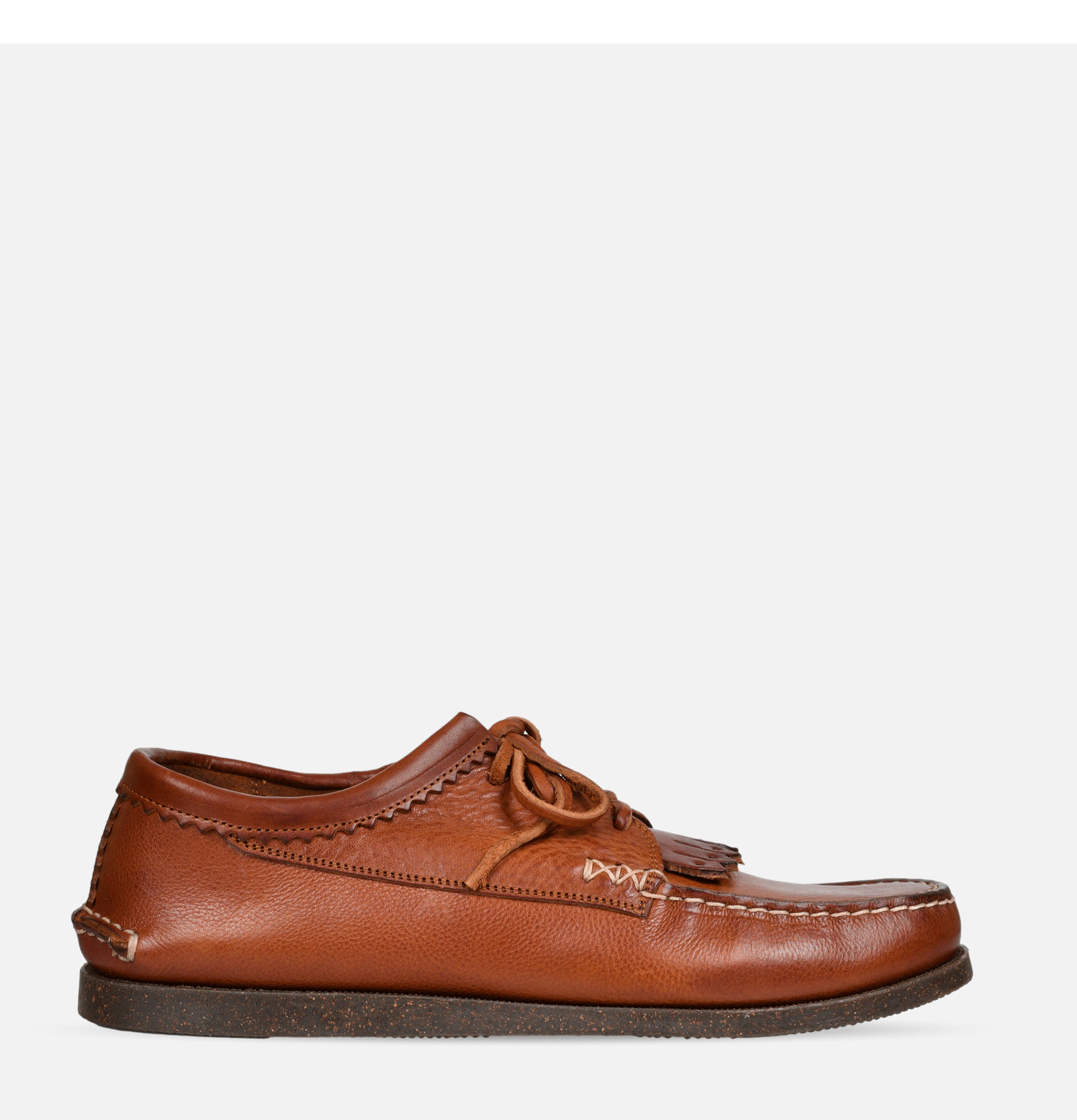 Yuketen Italian Blucher w/ Camp Sole Cognac
